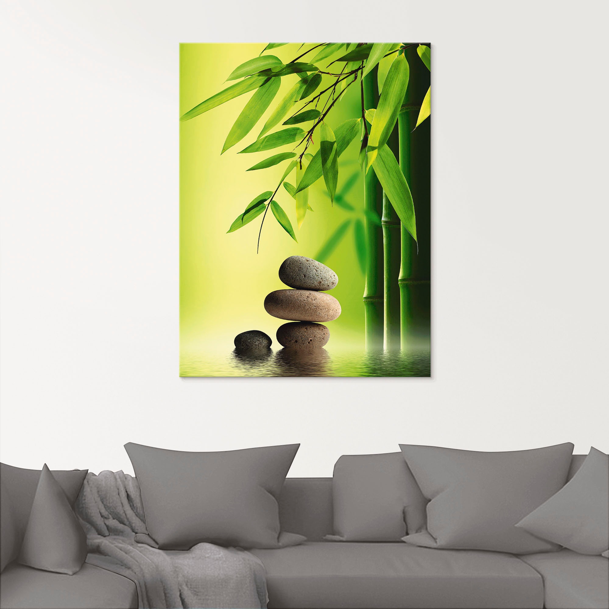 Artland Glasbild "Spa Stillleben" Zen 1 Stk. tlg. in verschiedenen Größen günstig online kaufen