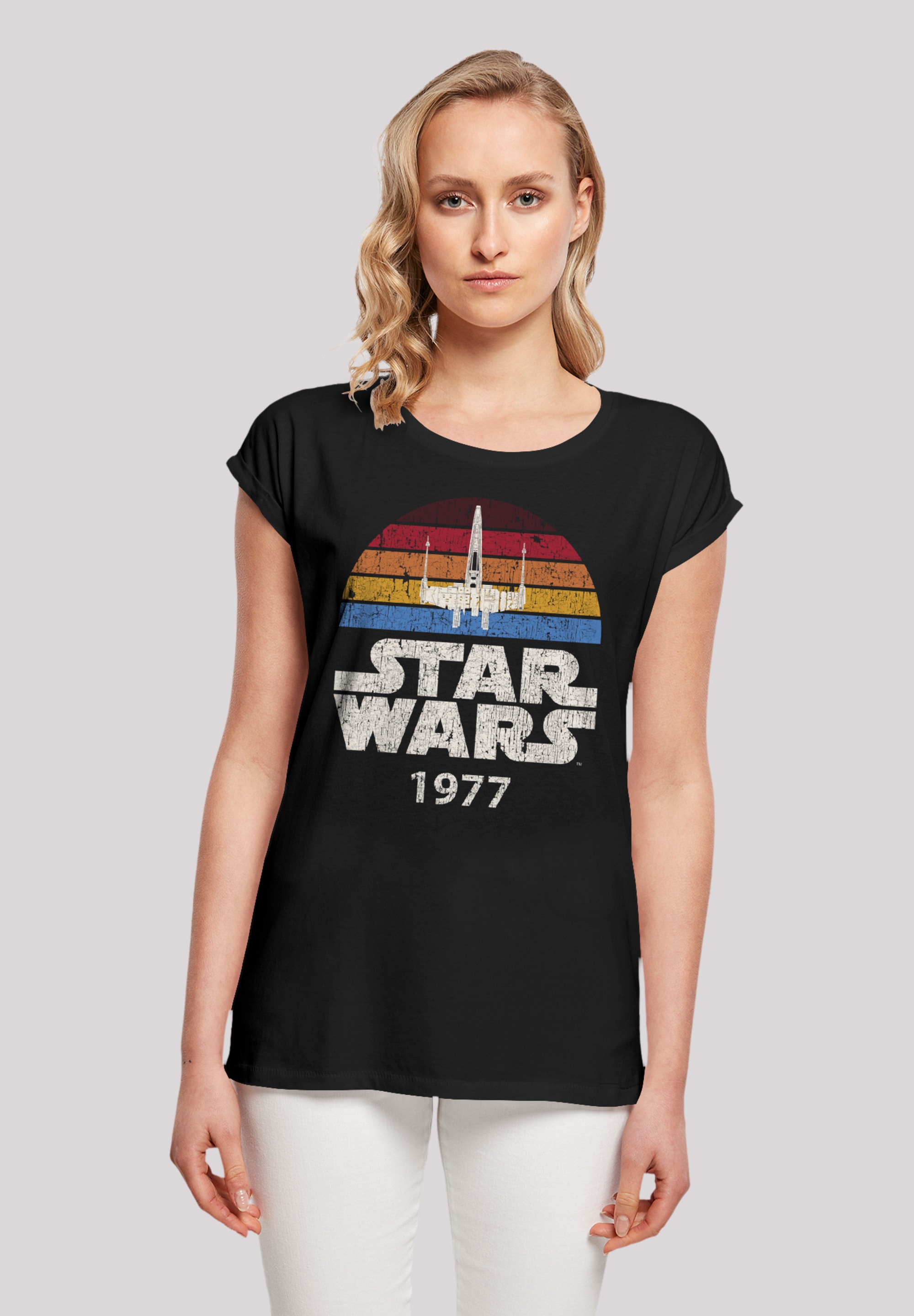 T-Shirt »Star Wars X-Wing Trip 1977«, Premium Qualität