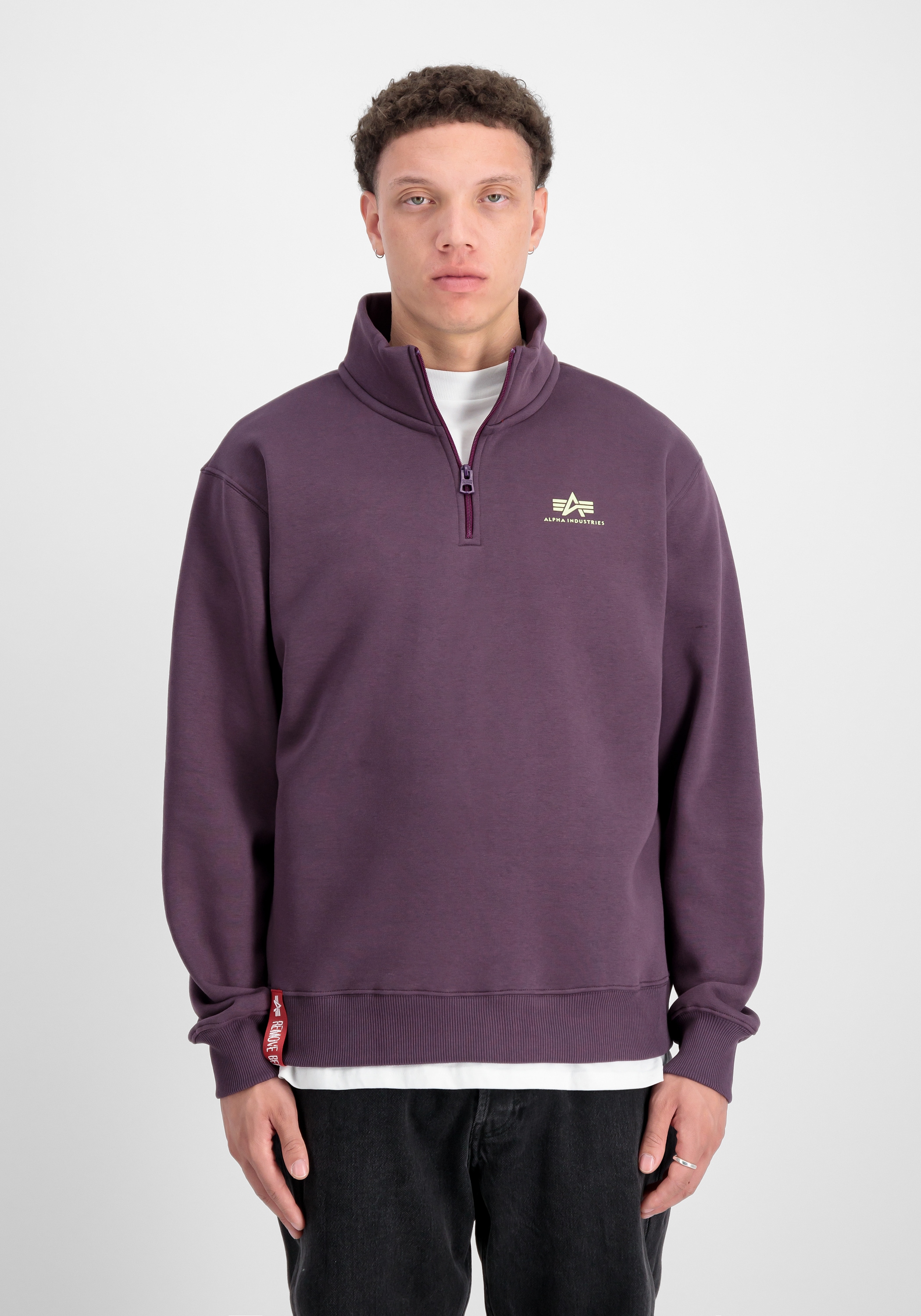 Alpha Industries Sweater »Alpha Industries Men - Sweatshirts Half Zip Sweatshirt SL«