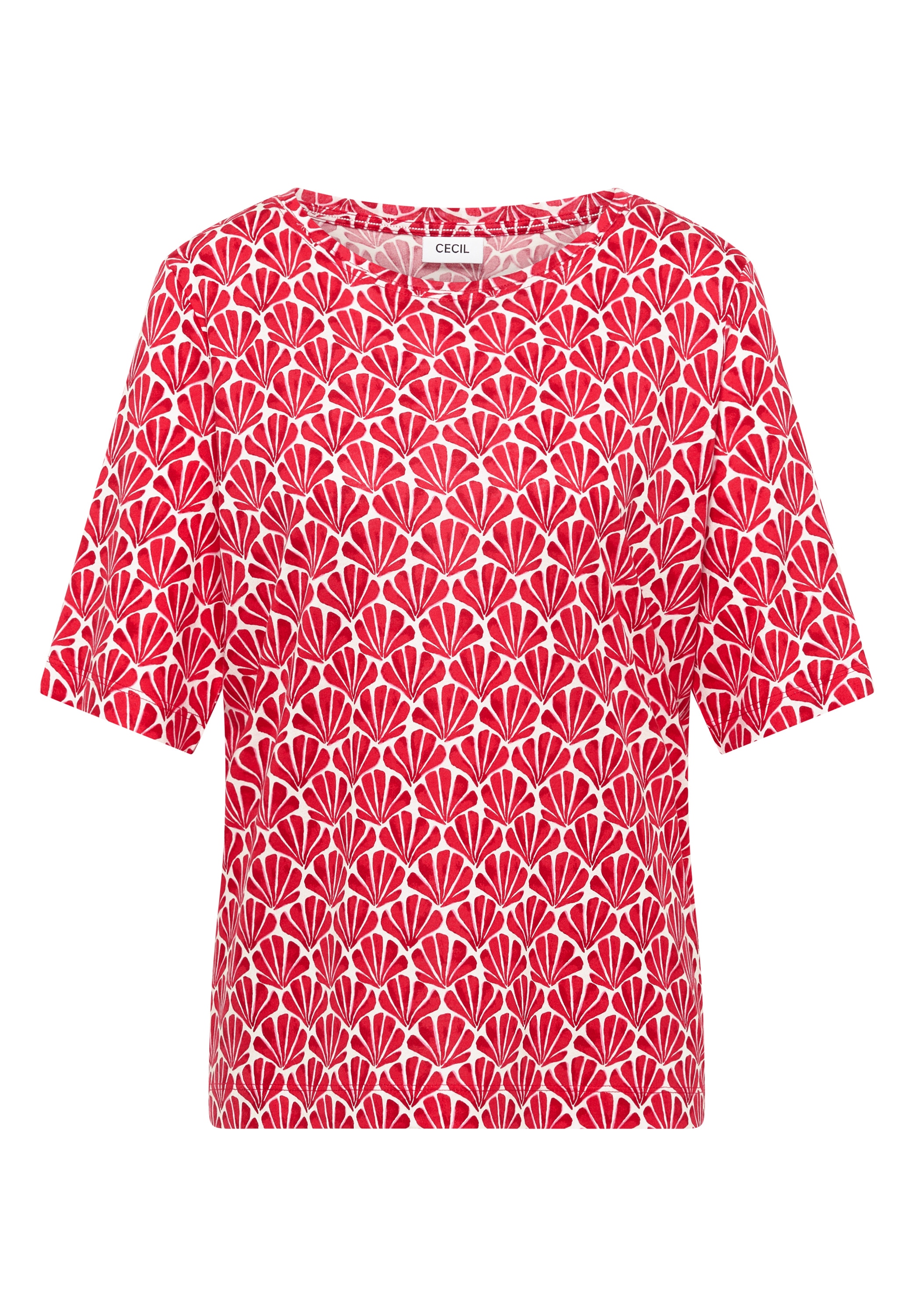 Cecil T-Shirt mit All-Over Print