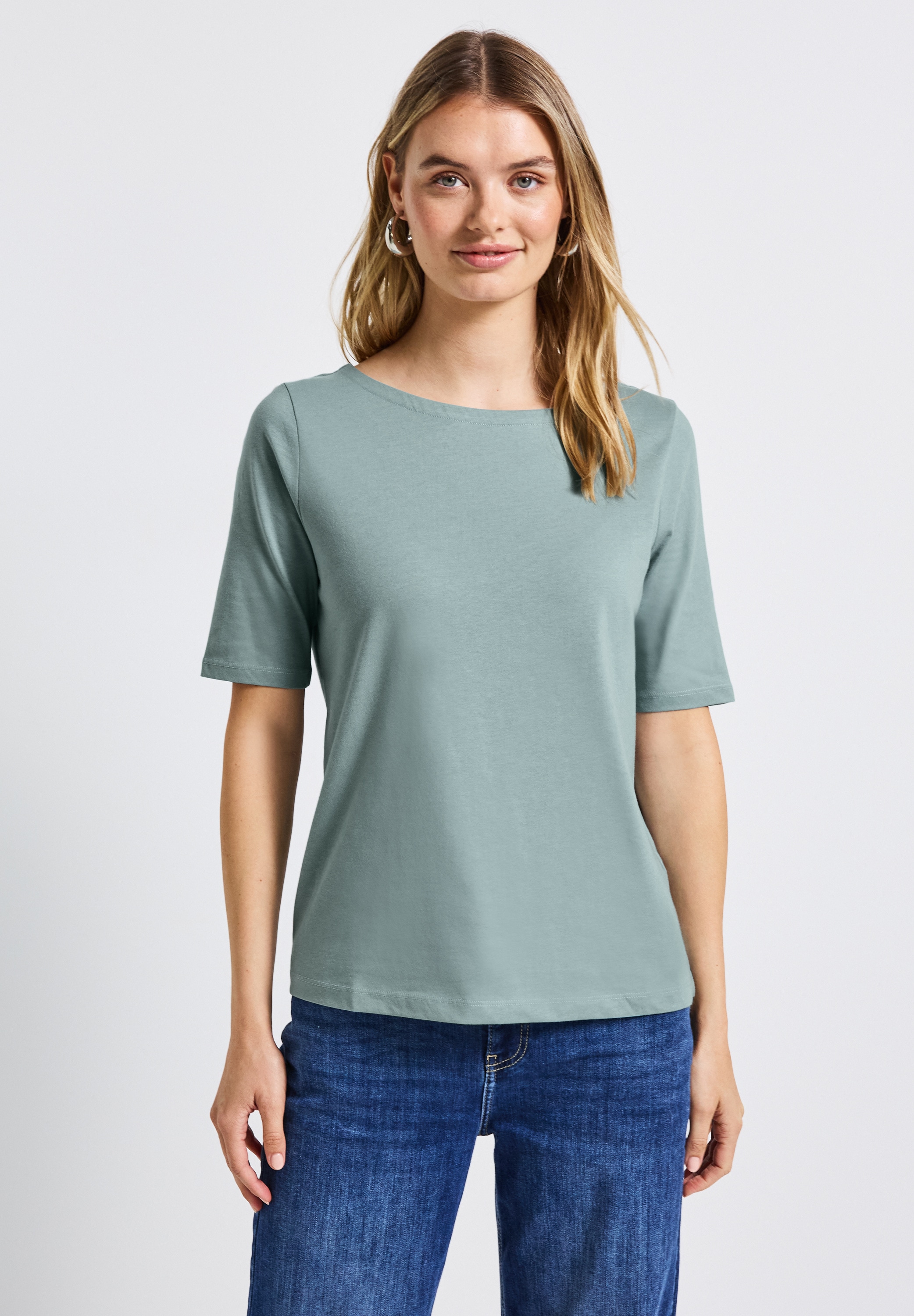 STREET ONE T-Shirt, aus reiner Baumwolle günstig online kaufen