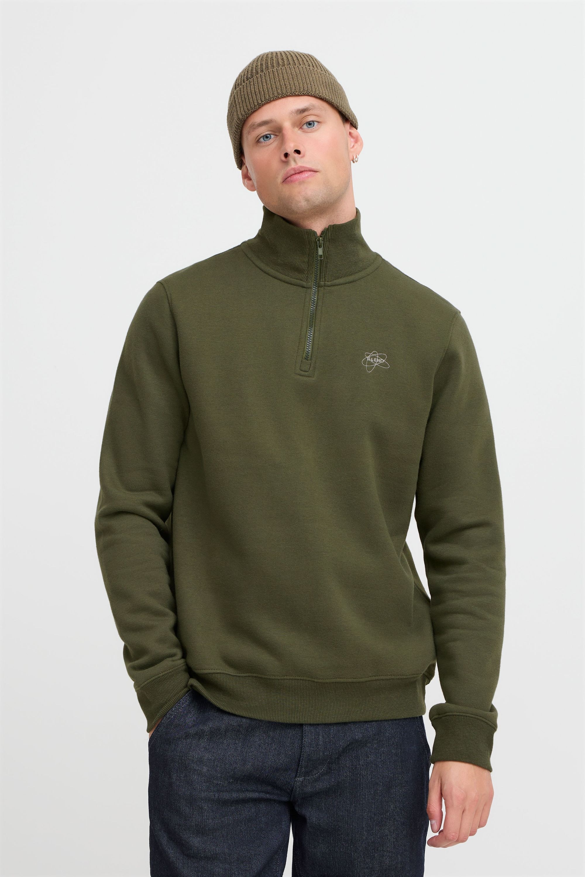 Blend Troyer "BHSweatshirt", Klassischer Sweat-Troyer günstig online kaufen