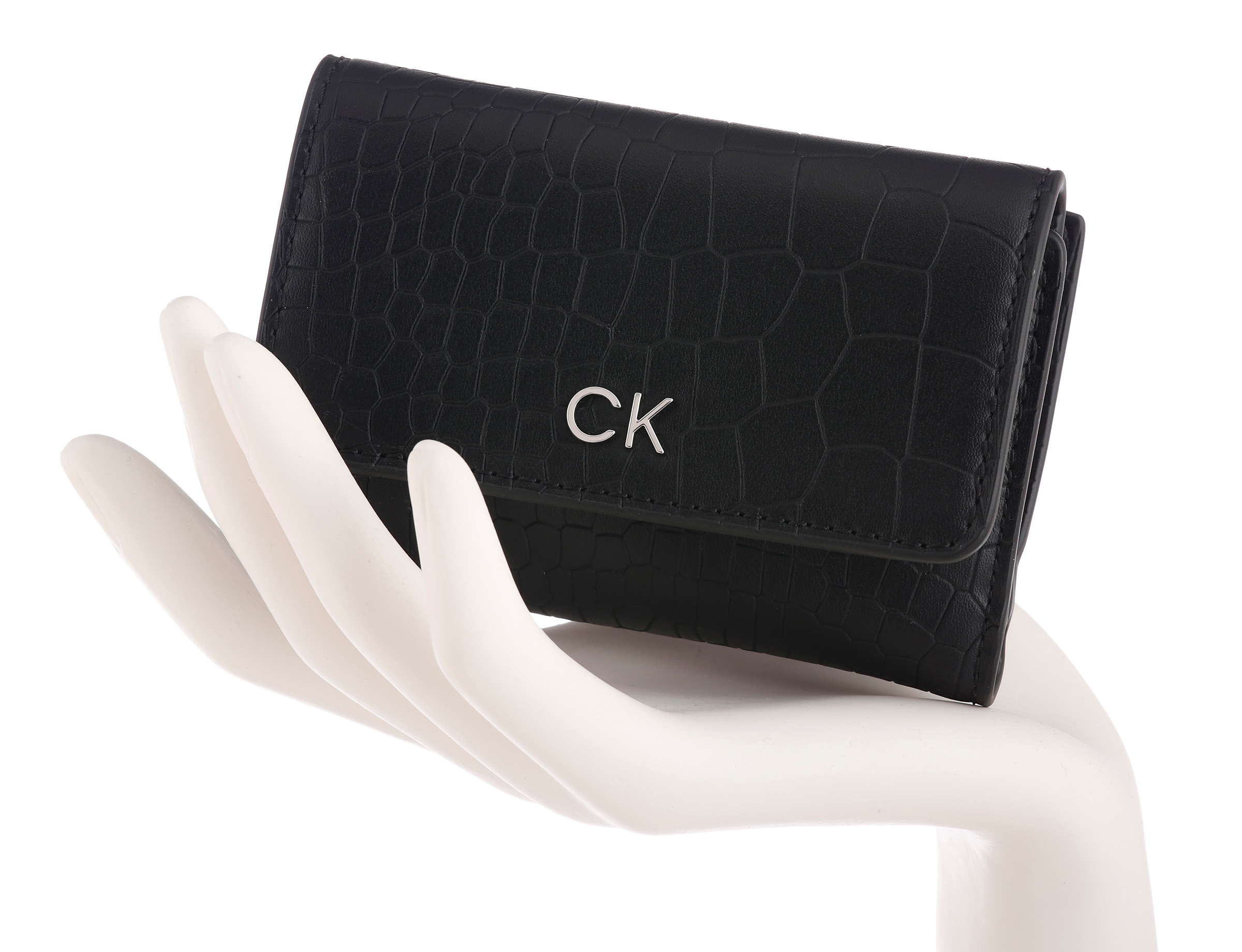 Calvin Klein Geldbörse "CK DAILY SMALL TRIFOLD CROCO" günstig online kaufen