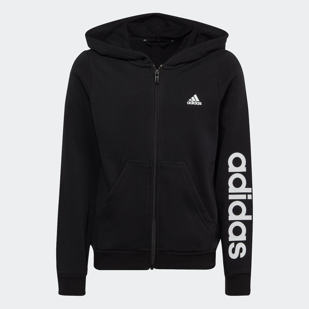 adidas Sportswear Kapuzensweatjacke »ESSENTIALS LINEAR LOGO KAPUZENJACKE«, (1 tlg.)