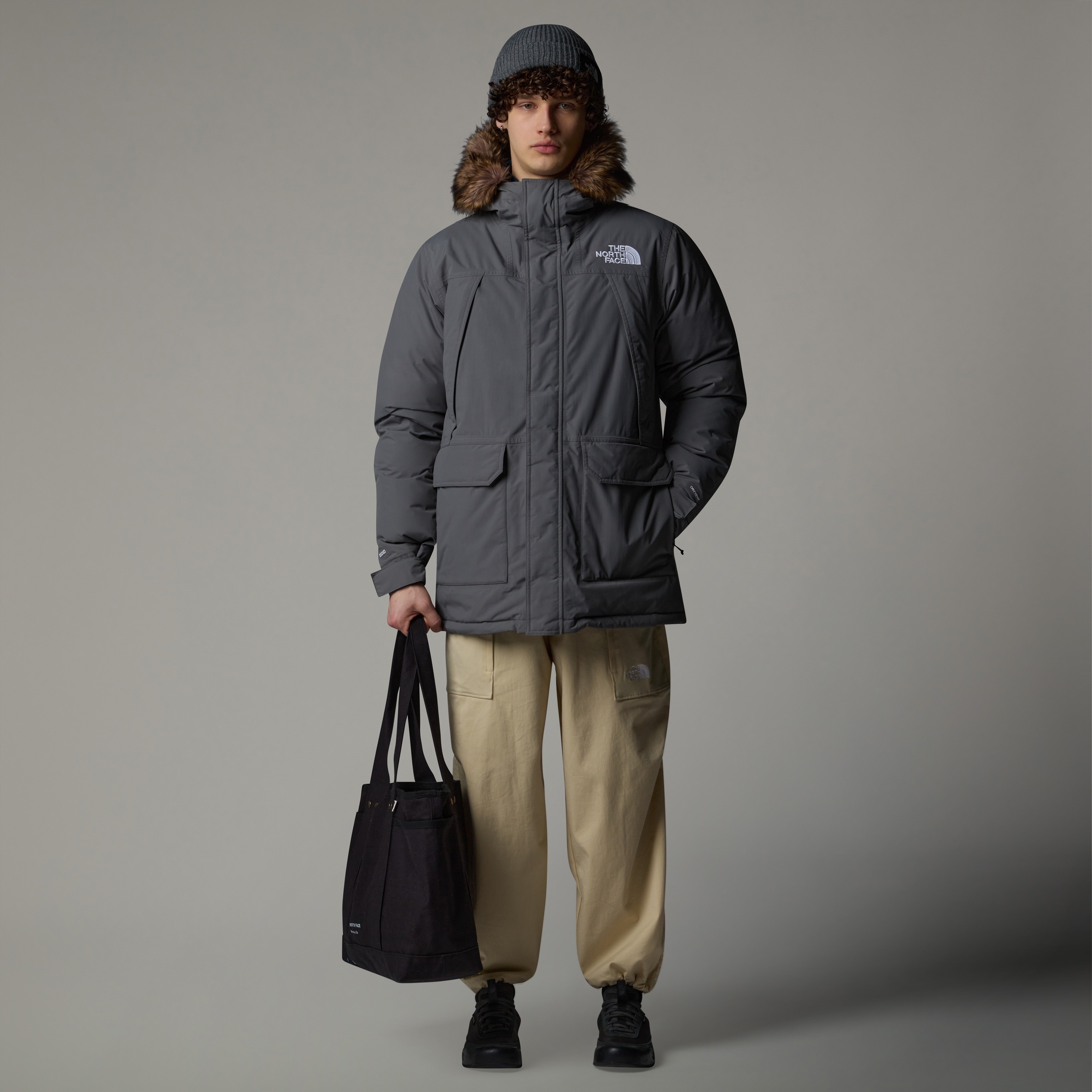 The North Face "M MCMURDO PARKA" mit Kapuze für kaltes Wetter, wasser- und günstig online kaufen