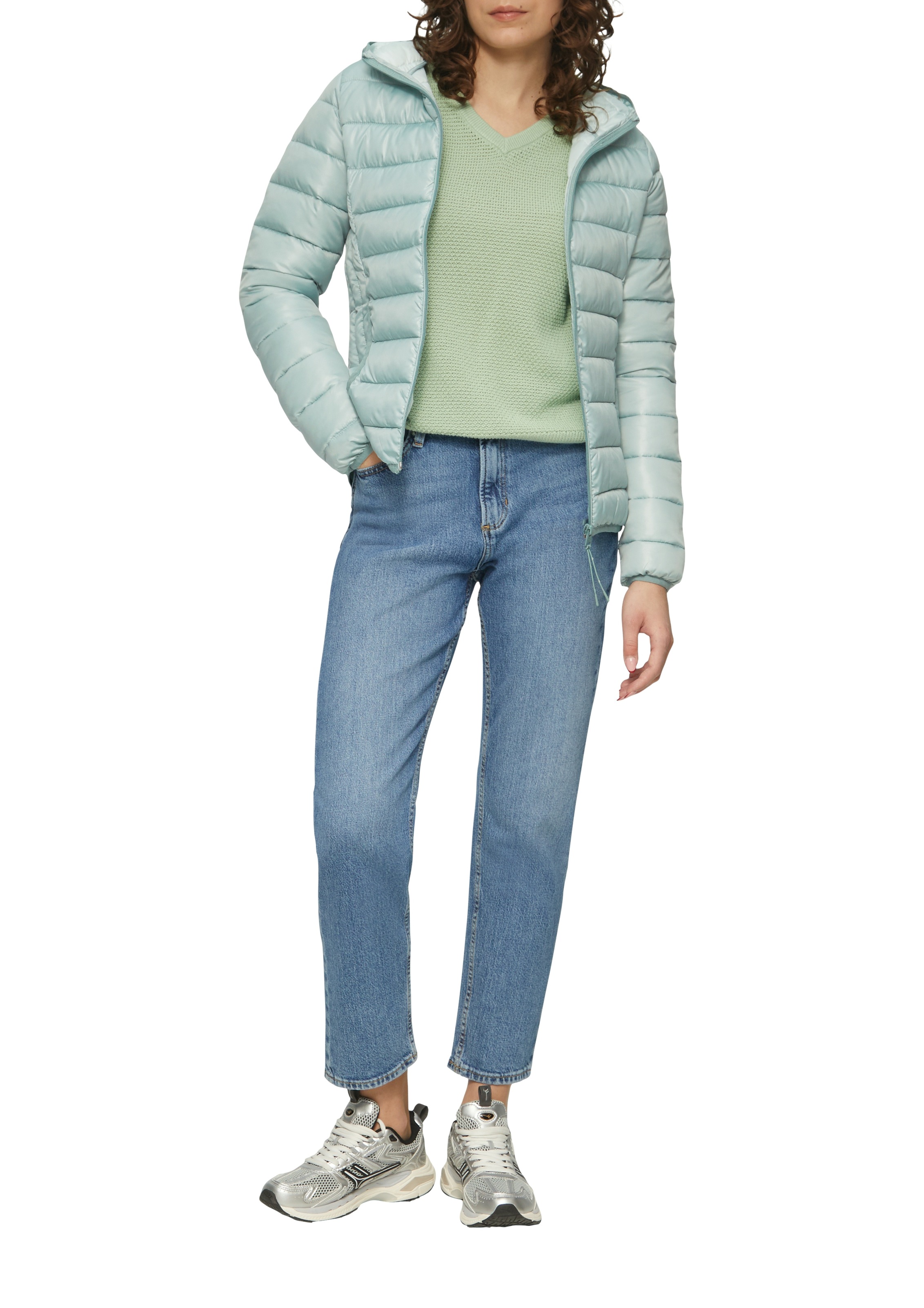 QS Steppjacke, mit Kapuze, mit Kapuze