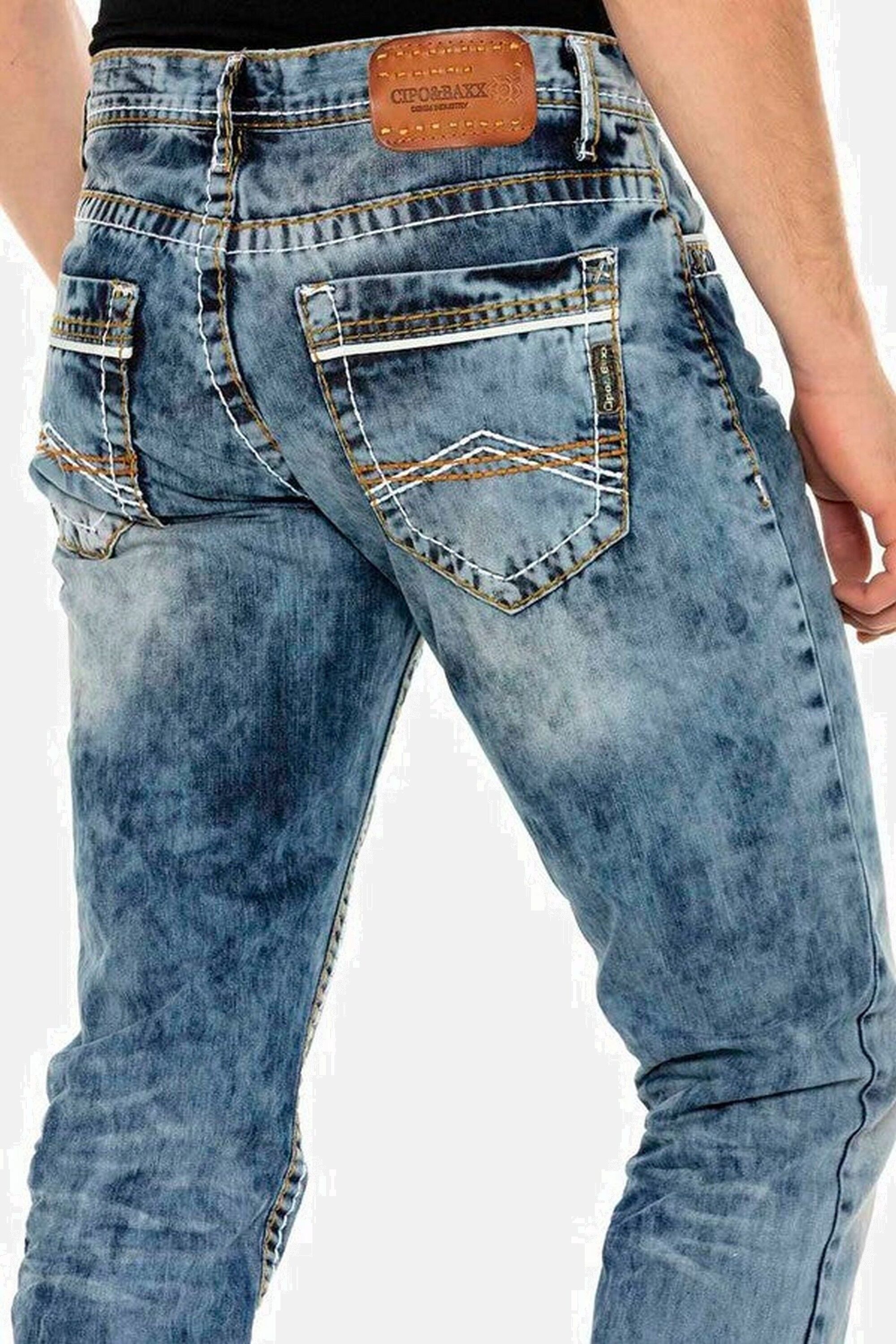 Cipo & Baxx Straight-Jeans »Jeans«, In Straight Fit, CD-148