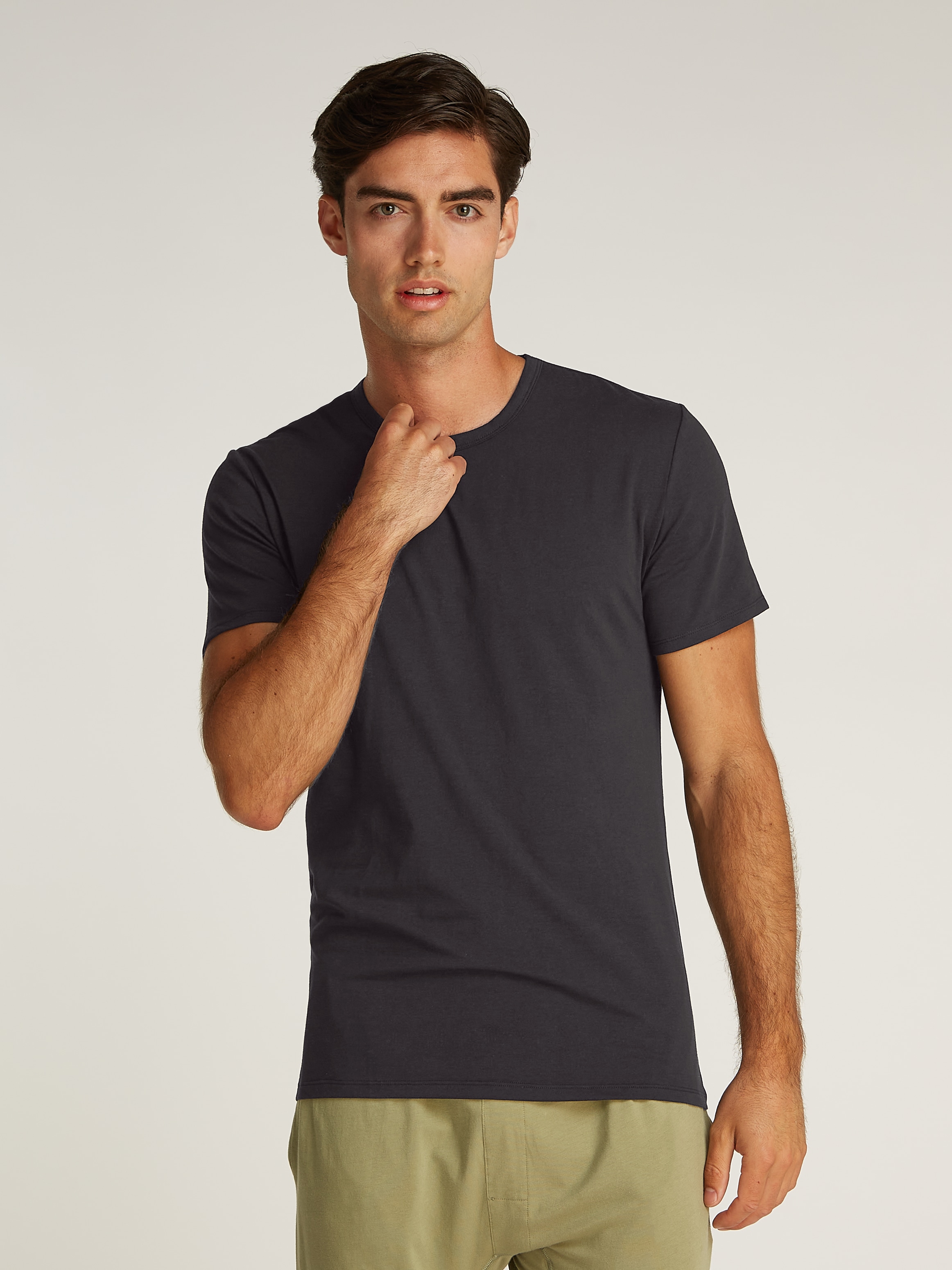 Calvin Klein Underwear T-Shirt "S/S CREW NECK 3PK", (Packung, 3 tlg., 3er-P günstig online kaufen