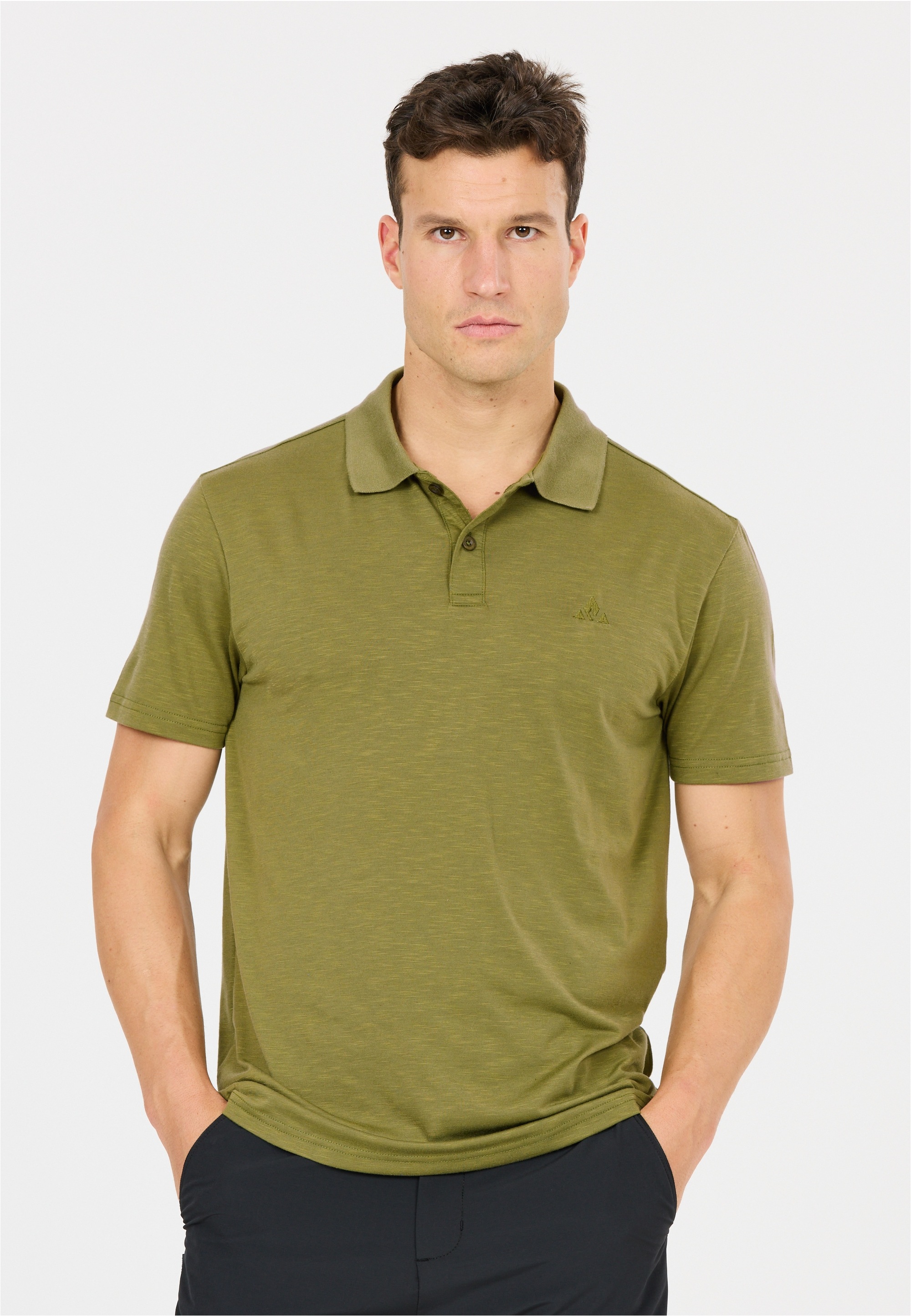 WHISTLER Langarm-Poloshirt »Vale« Aus leichtgewichtigem Material
