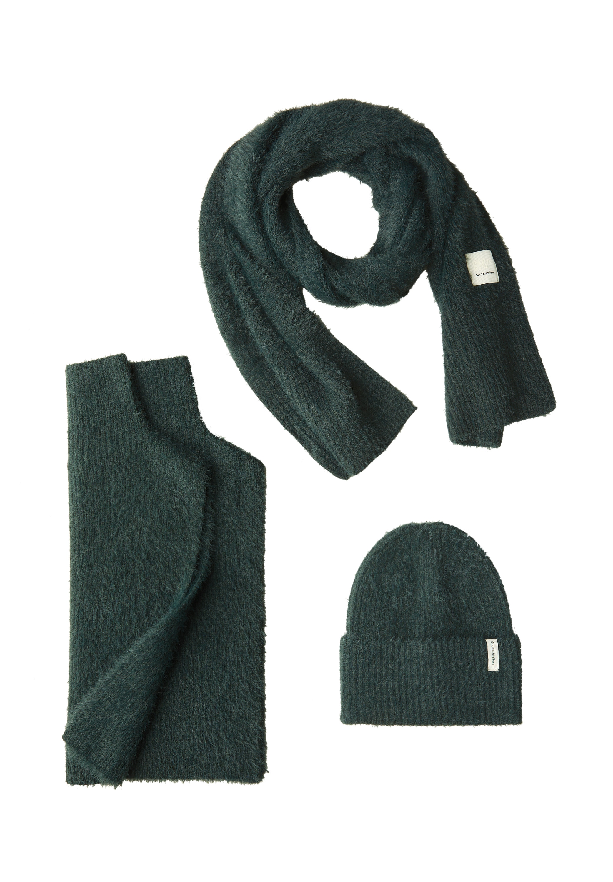 STREET ONE Strickmütze aus softem Materialmix