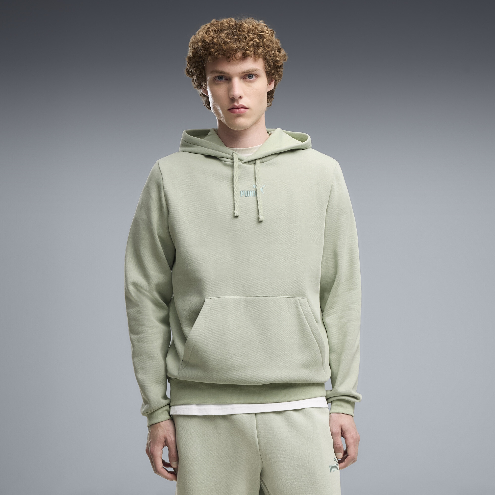 PUMA »Essentials No.1 Logo Fleece Hoodie Herren«
