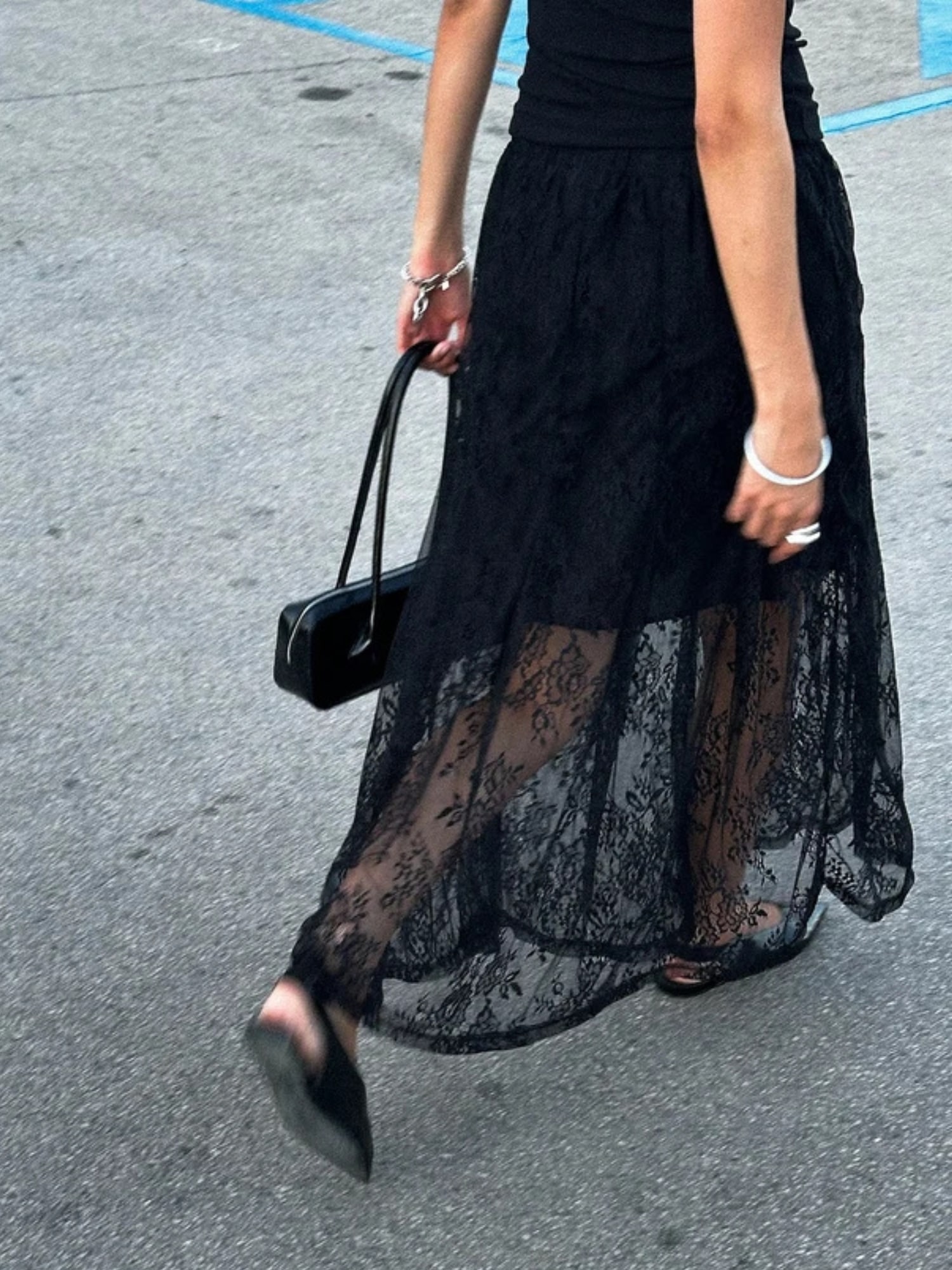 Soft Rebels Midirock »Soft Rebels Skirt SRLaurel«
