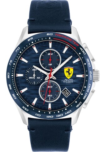 Scuderia Ferrari Chronograph »PILOTA EVO, 0830882«, (Set, 2 tlg., mit Wechselband) kaufen