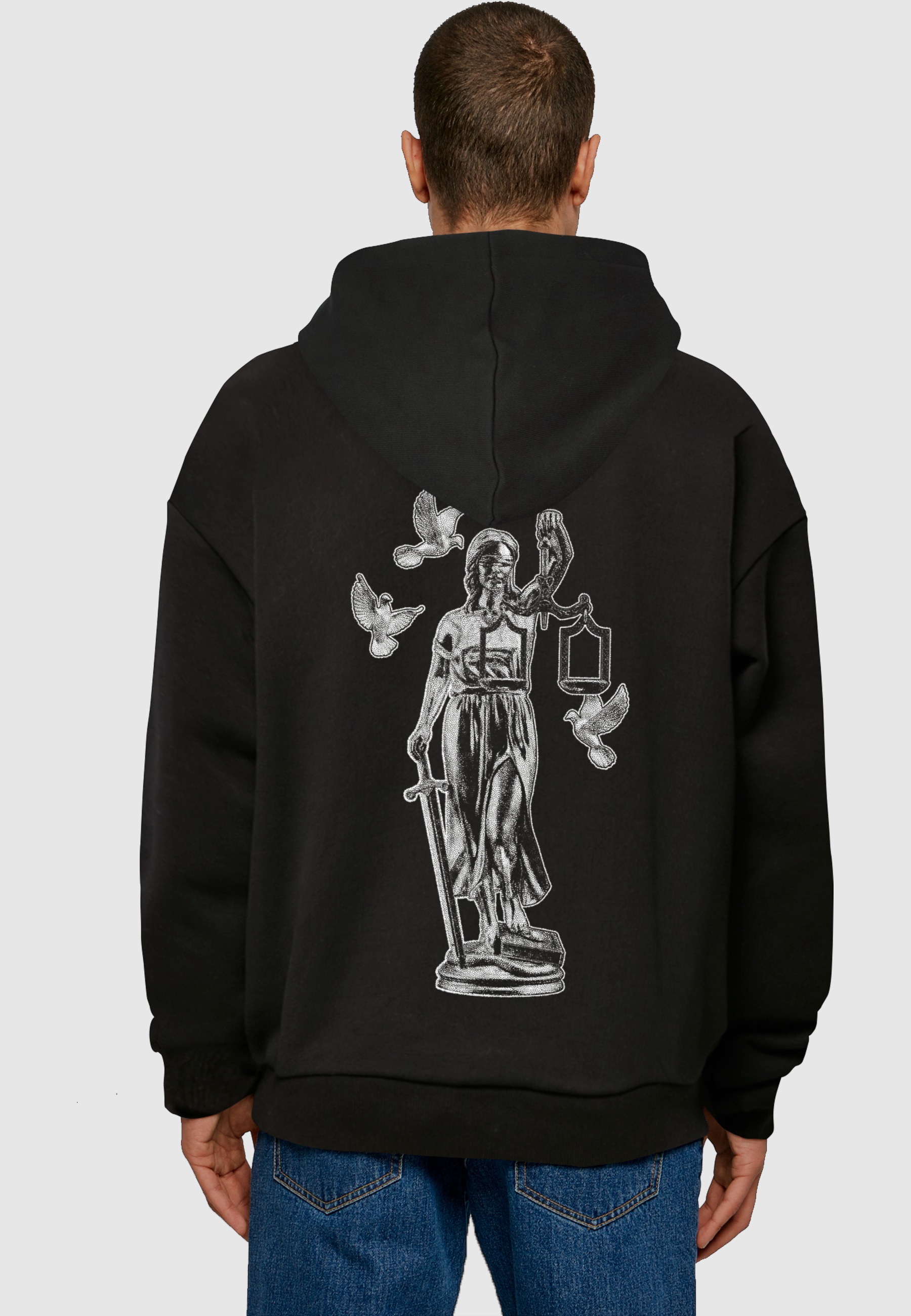 MisterTee Kapuzenpullover »MisterTee Unisex Justice Oversize Hoody« 1 Stk.
