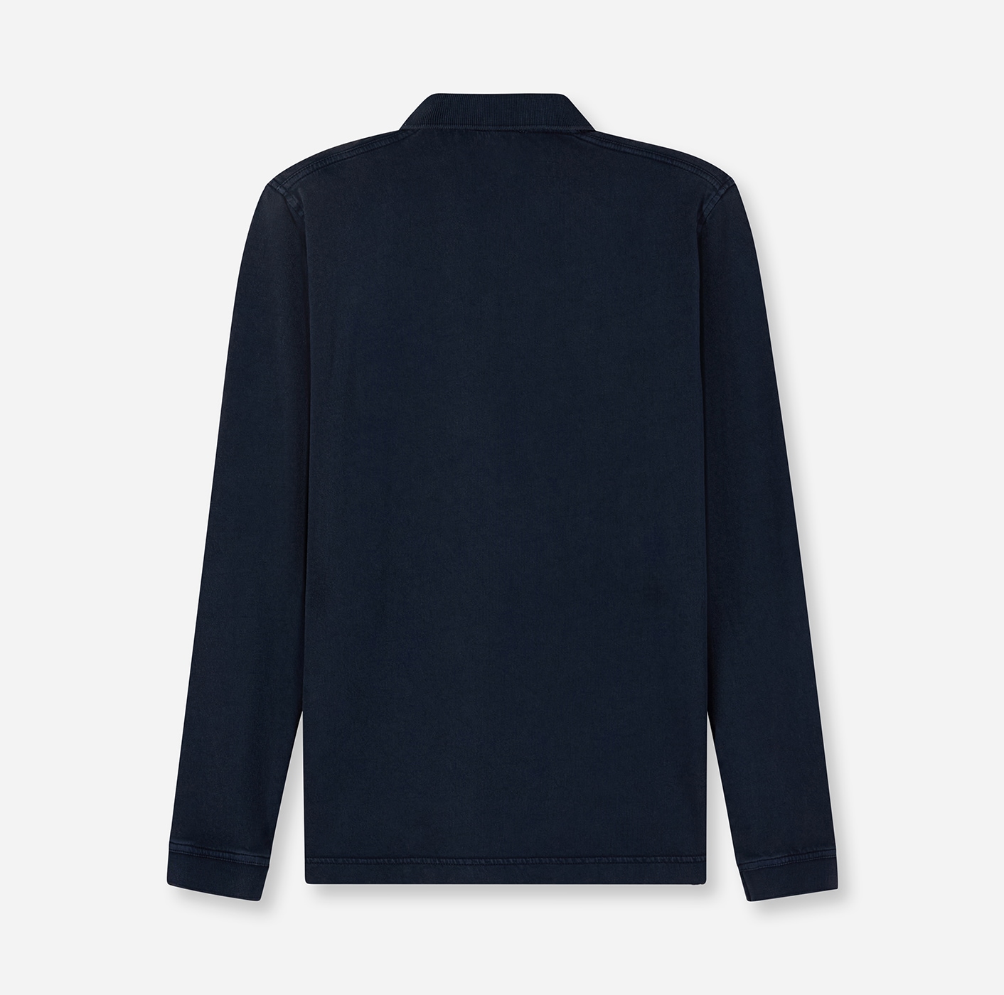 OLYMP Langarm-Poloshirt regular fit, basic, formbeständig