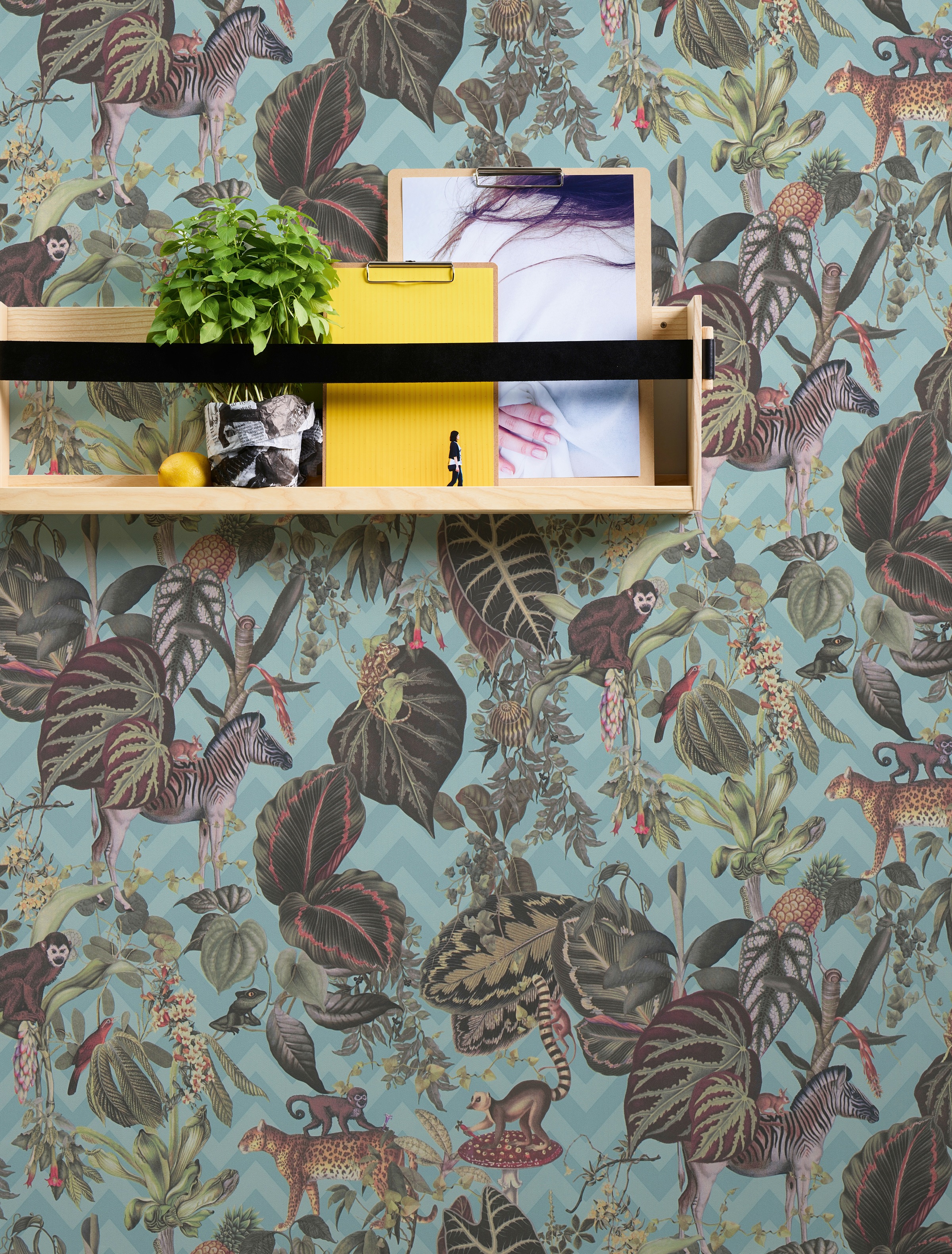 METROPOLIS BY MICHALSKY LIVING Vliestapete »Change is good, Jungle Joy«, floral-botanisch-tropisch, Designertapete Tapete Dschungel Tapeten Wohnzimmer Schlafzimmer Küche