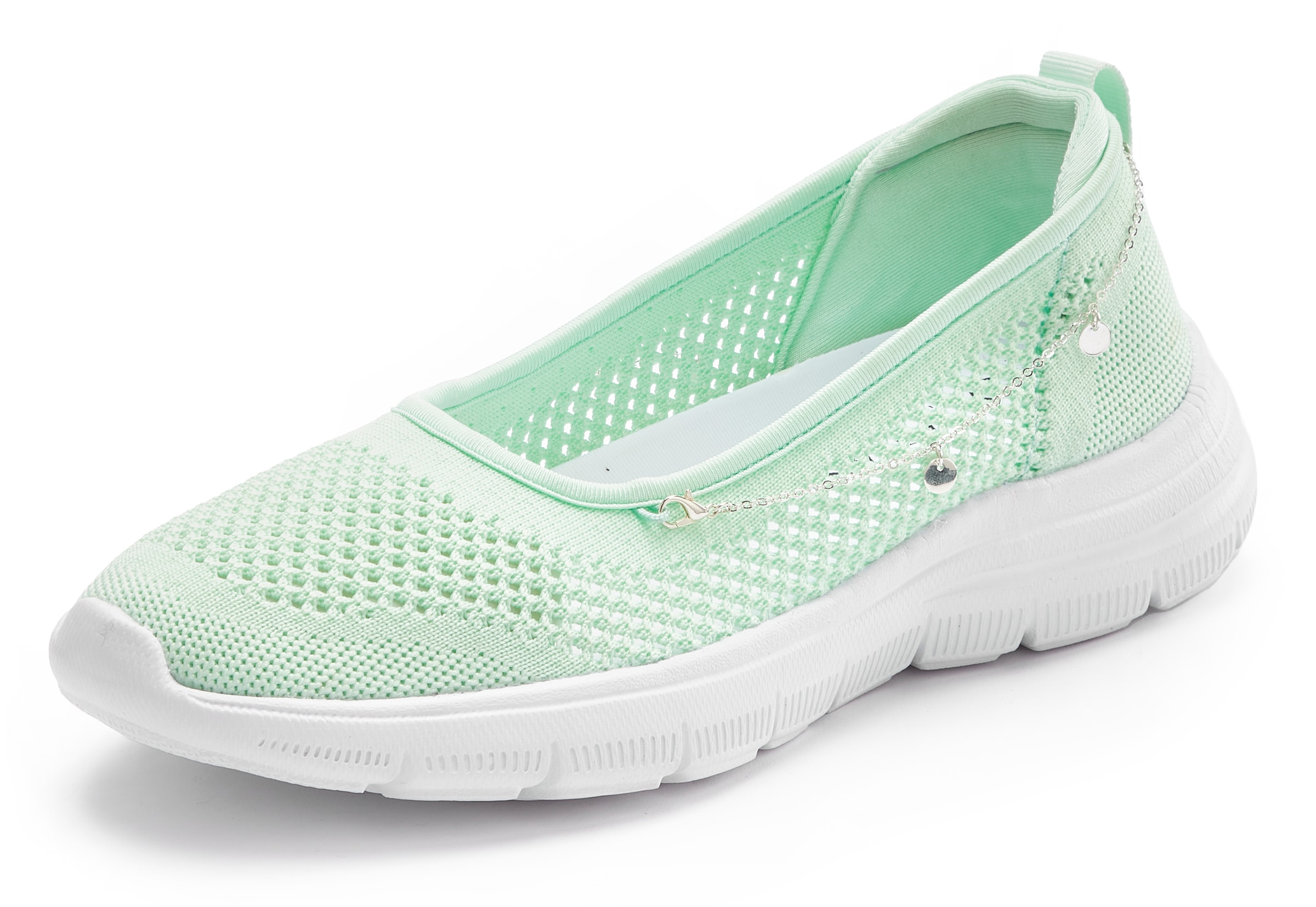 LASCANA Sneaker, Slip-On-Sneaker, Slipper, Ballerina, Halbschuhe VEGAN