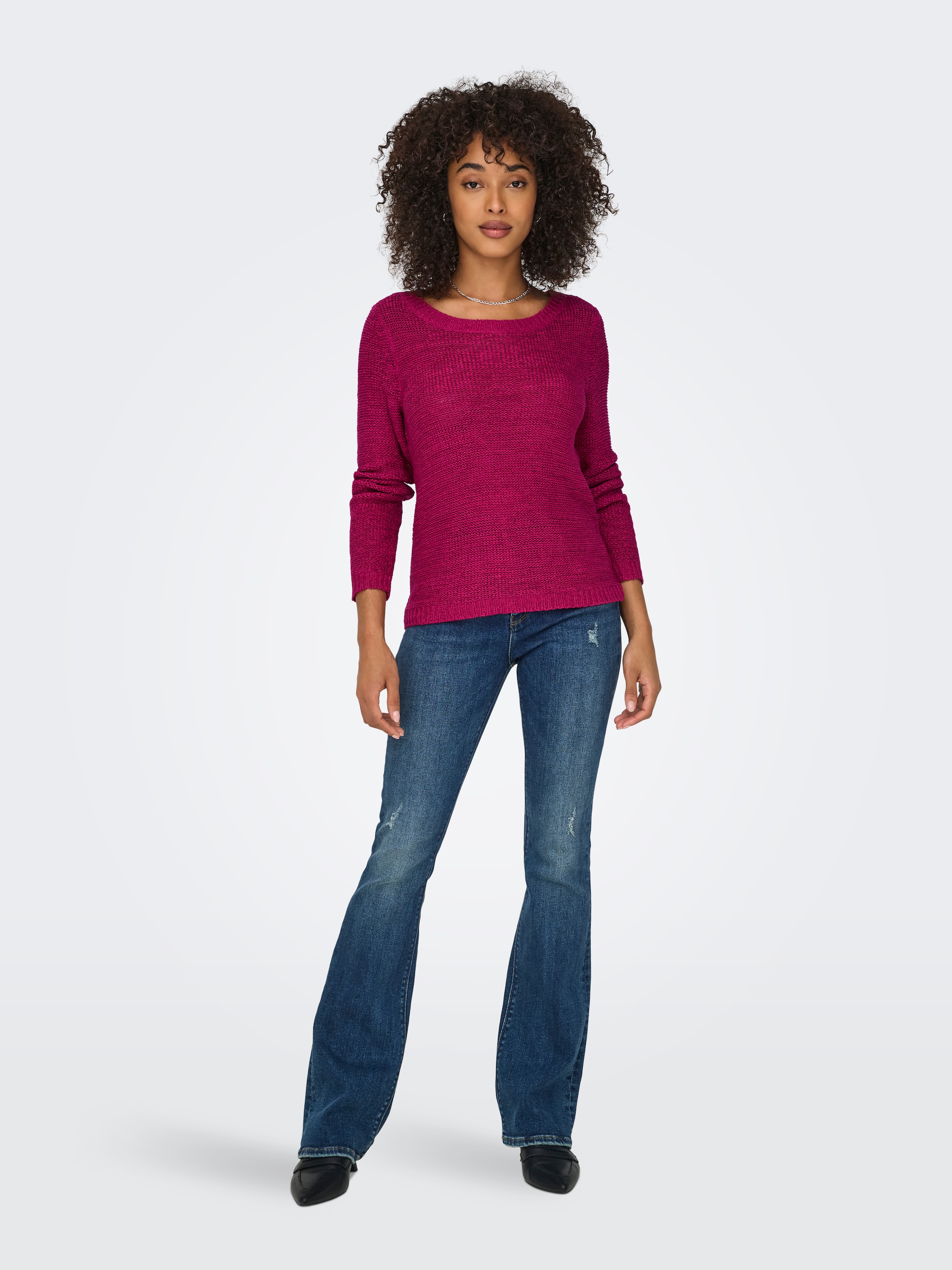 ONLY Strickpullover »ONLGEENA XO L/S PULLOVER KNT NOOS«