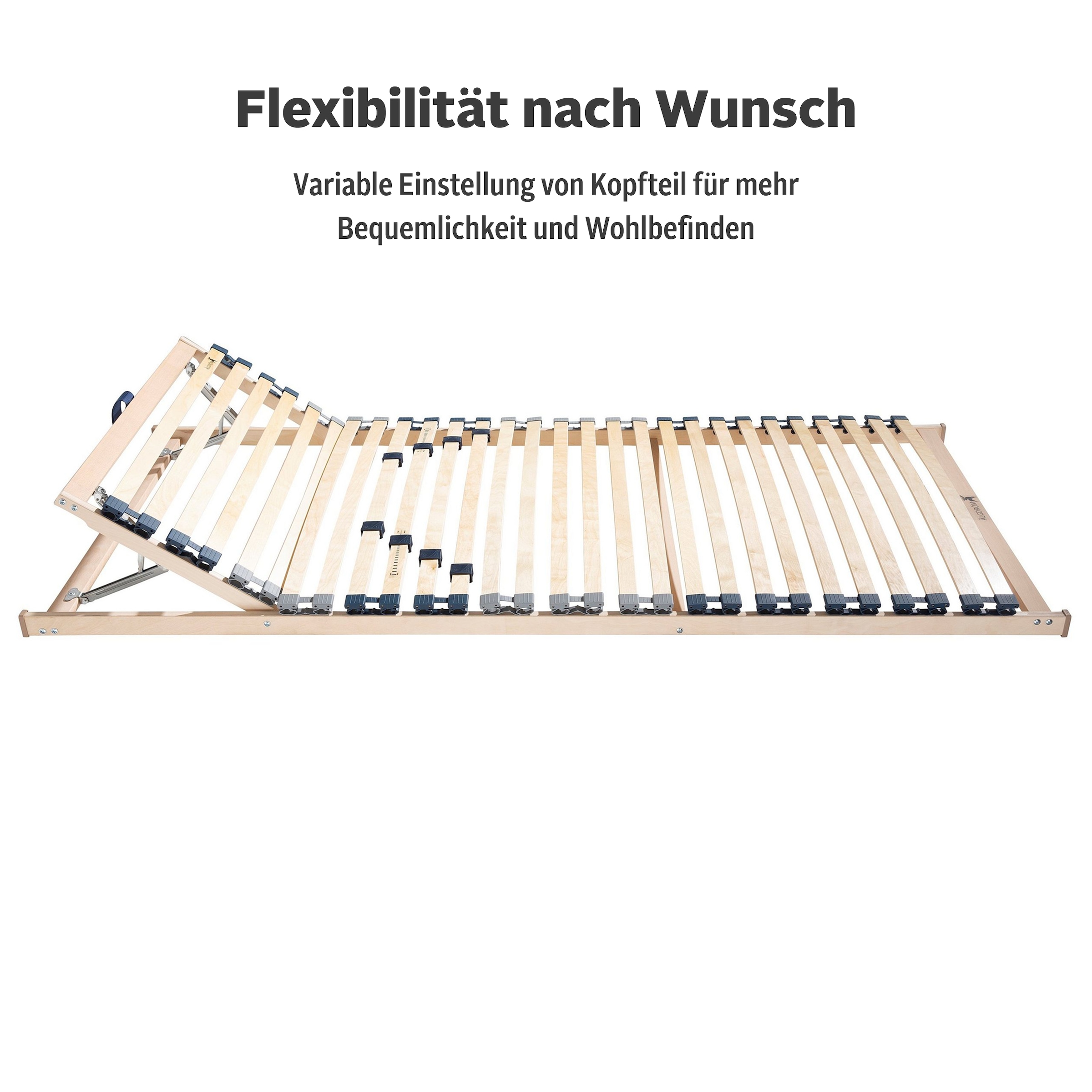 OTTO home Lattenrost »Randsfjord, 90x200, 140x200 cm und weiteren Größen« Lattenrost für alle Matratzen, langlebig, ergonomisch, 7-Zonen