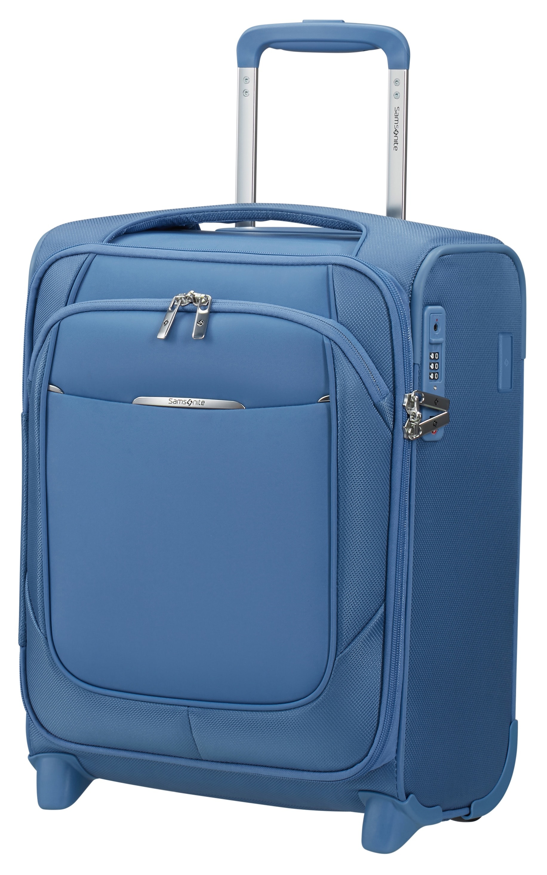 Samsonite Weichgepäck-Trolley »RE-LITE, 45 cm«, (Set, 2 St., mit Packwürfel), 2 Rollen, Underseater Handgepäck TSA-Schloss Reisekoffer Laptopfach