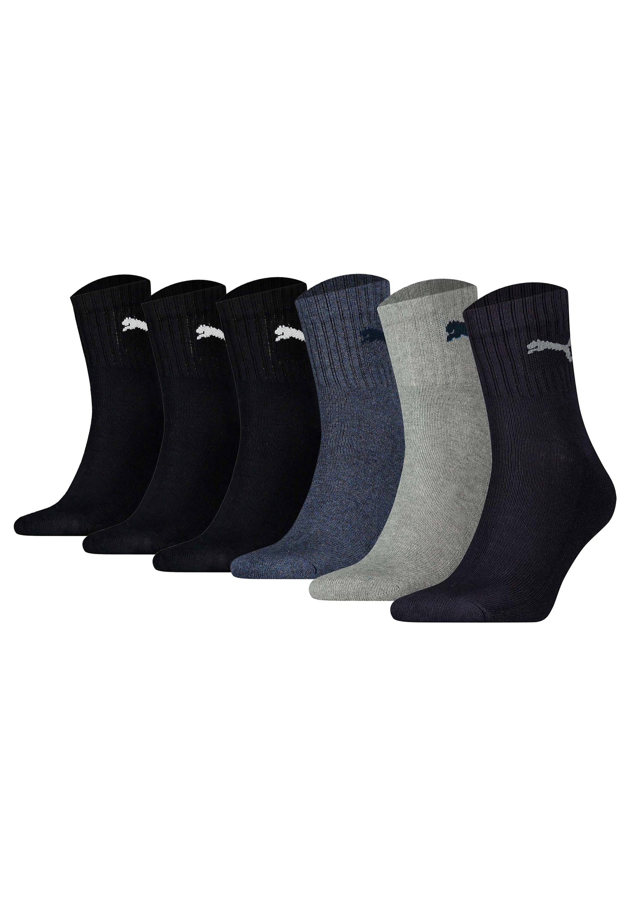 PUMA Kurzsocken "Socken 6er Pack" 6 Paar tlg.