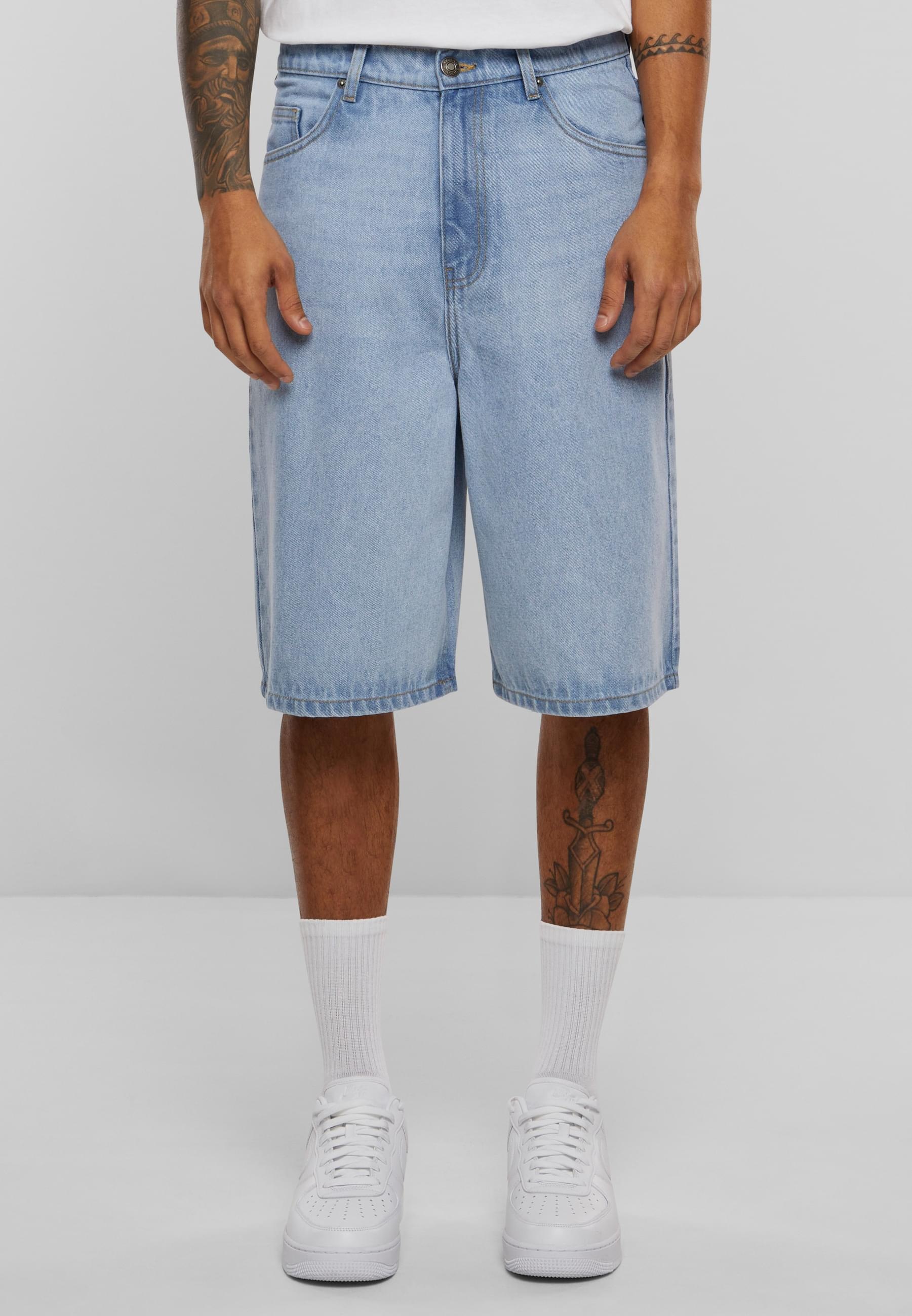 URBAN CLASSICS Shorts »Urban Classics Herren 90's Heavy Denim Shorts«, (1 tlg.)