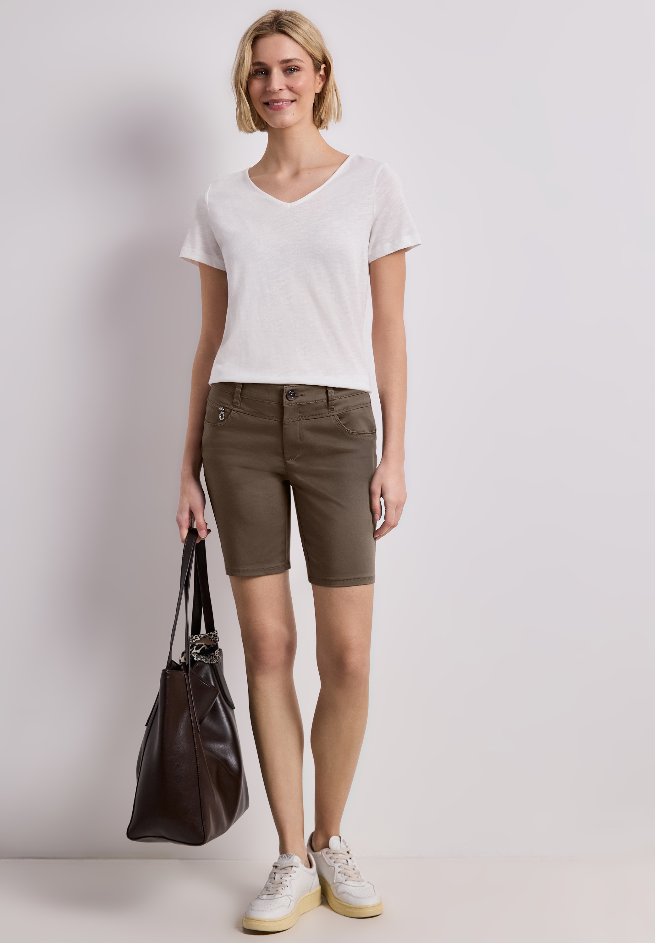 STREET ONE Shorts  in Bermuda-Länge