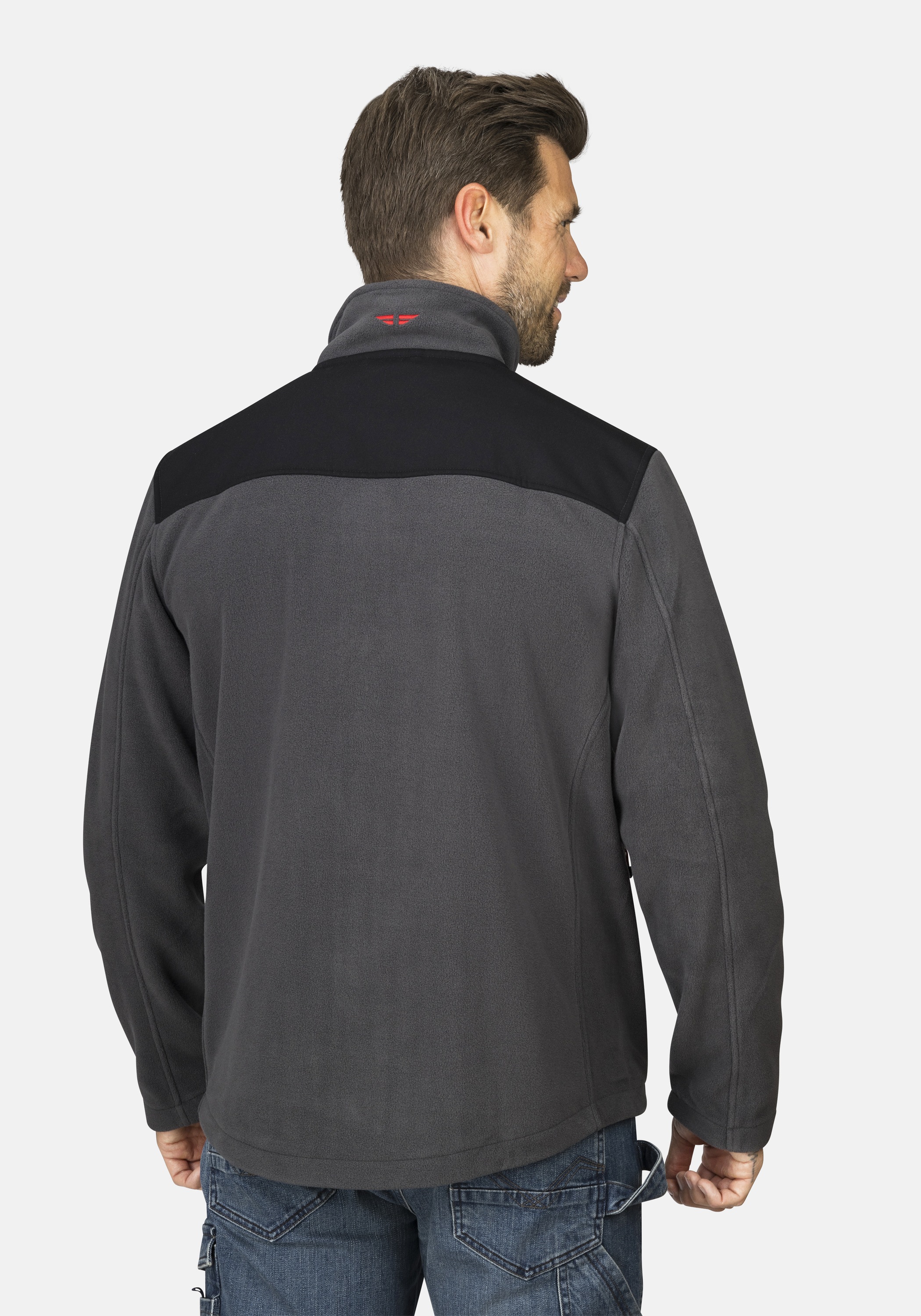 HERO by John Medoox Fleecejacke "JOEL Fleecejacke" Sherpa fleece Straight F günstig online kaufen