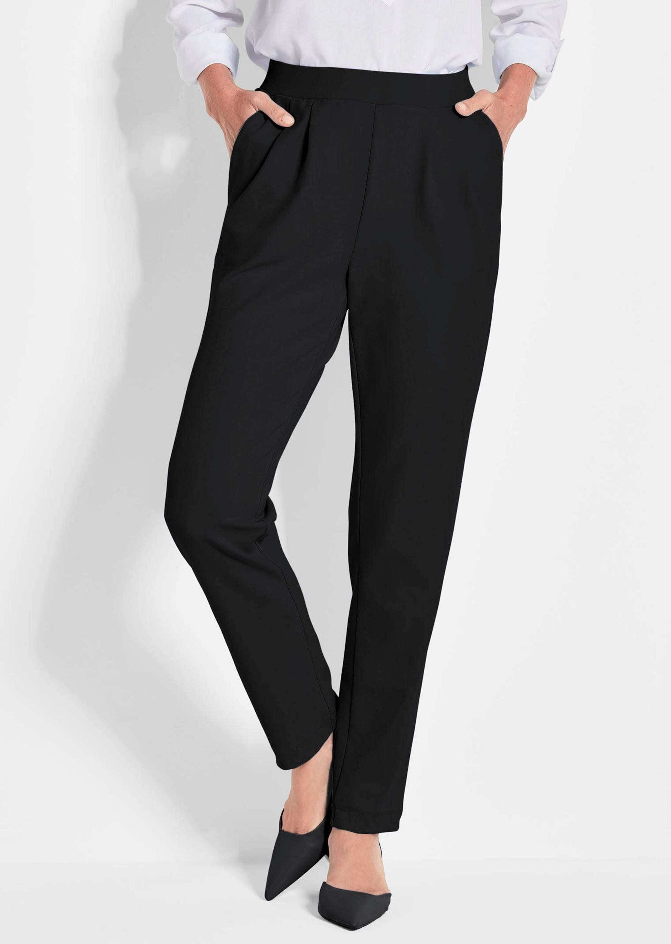 GOLDNER Schlupfhose »Schlupfhose SARA Knitterarme Hose SARA in gepflegter und elastischer Ware«