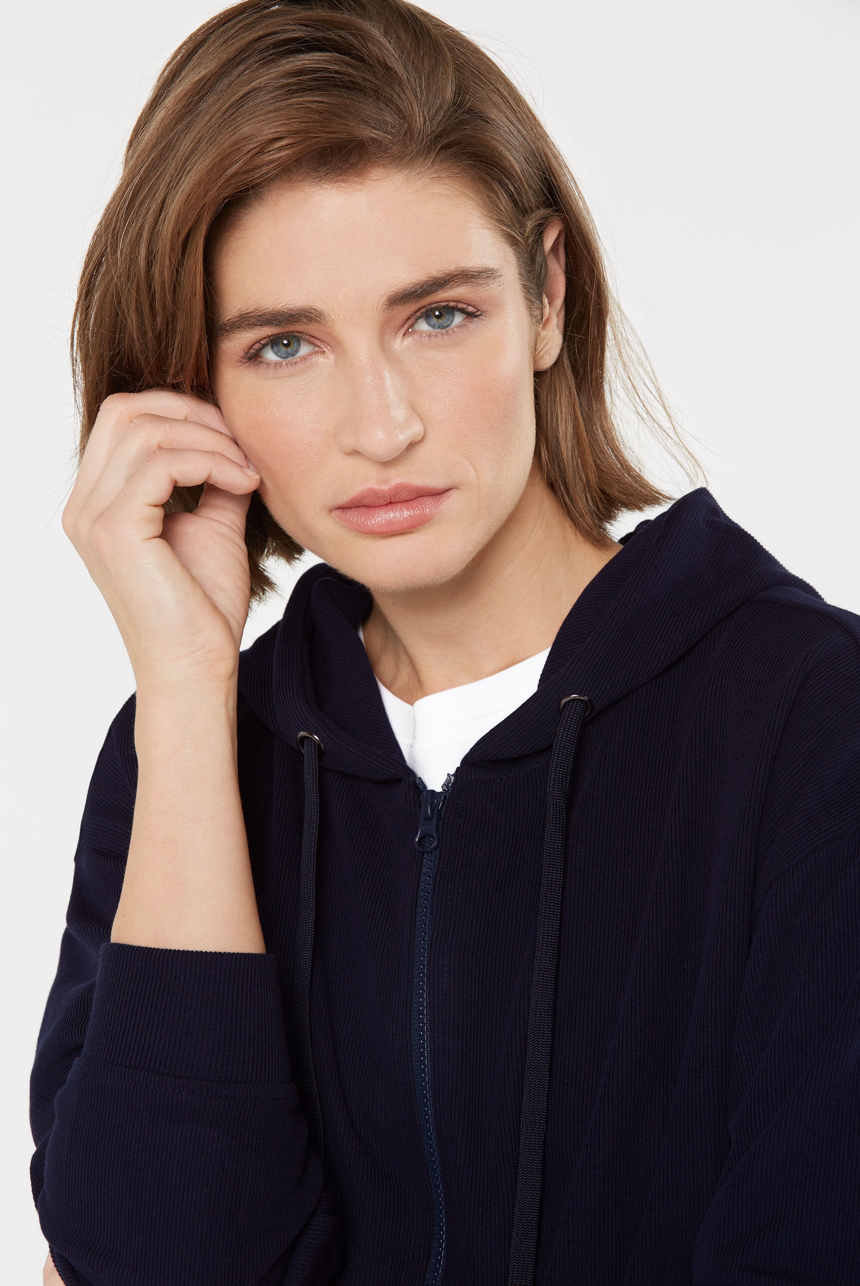 SENSES.THE LABEL Kapuzensweatjacke
