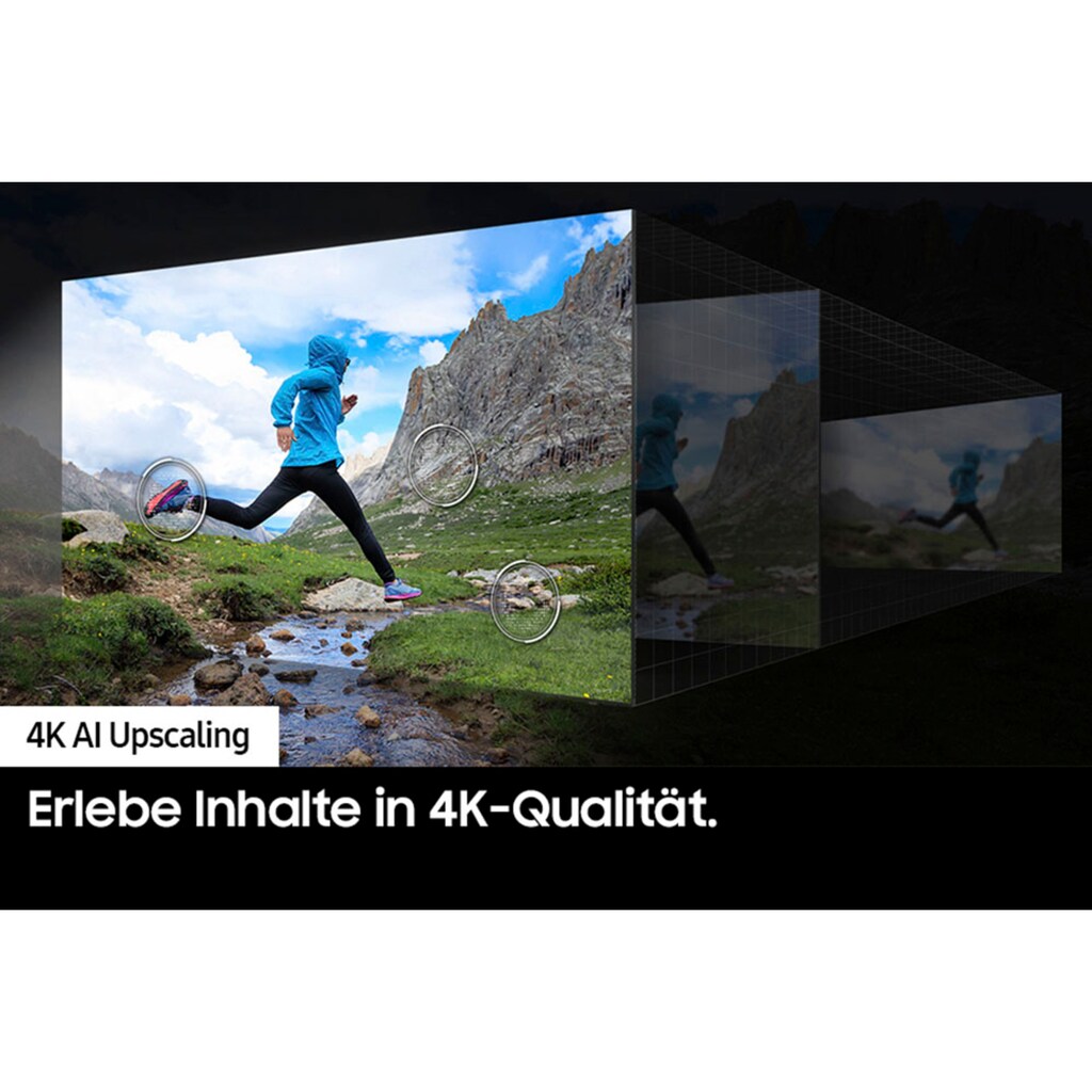 Samsung QLED-Fernseher »GQ85Q70DAT«, 214 cm/85 Zoll, 4K Ultra HD, Smart-TV