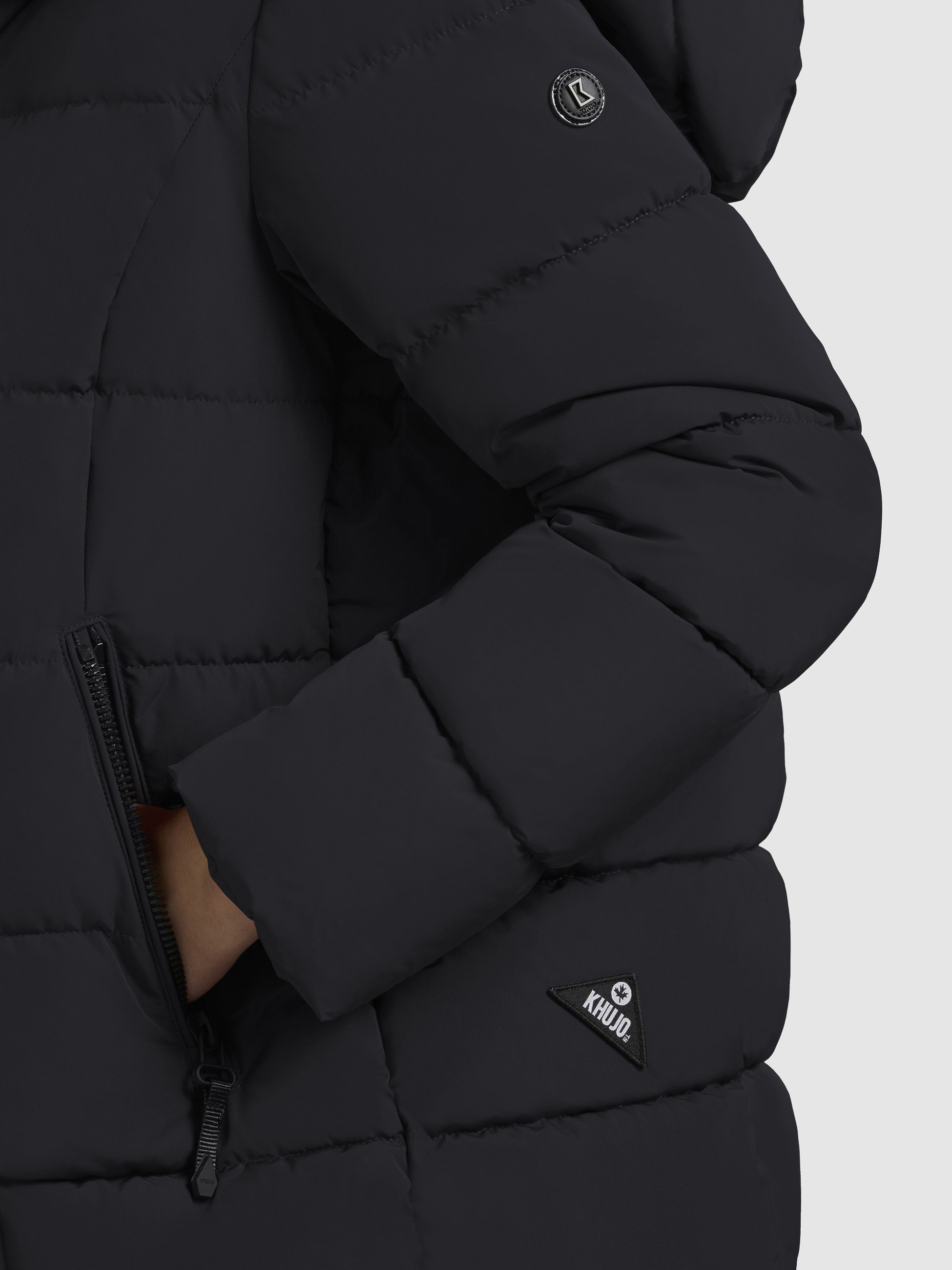 khujo Steppjacke »JACKE CAMEA«, mit Kapuze