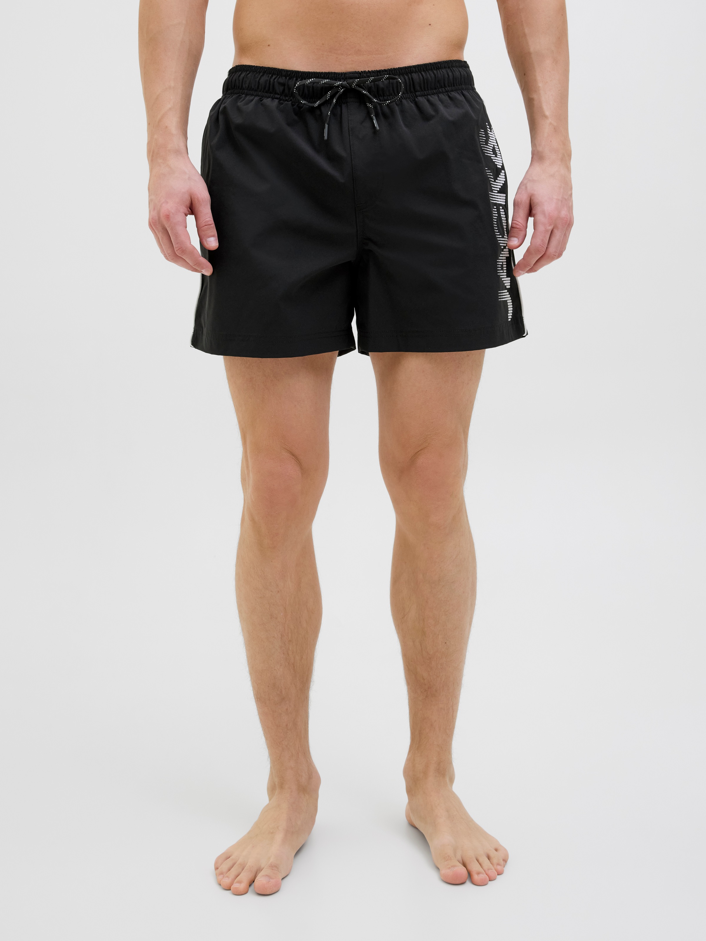 Jack & Jones Badeshorts "JPSTMAUI JJSWIM SPLICE LOGO AKM SN" günstig online kaufen