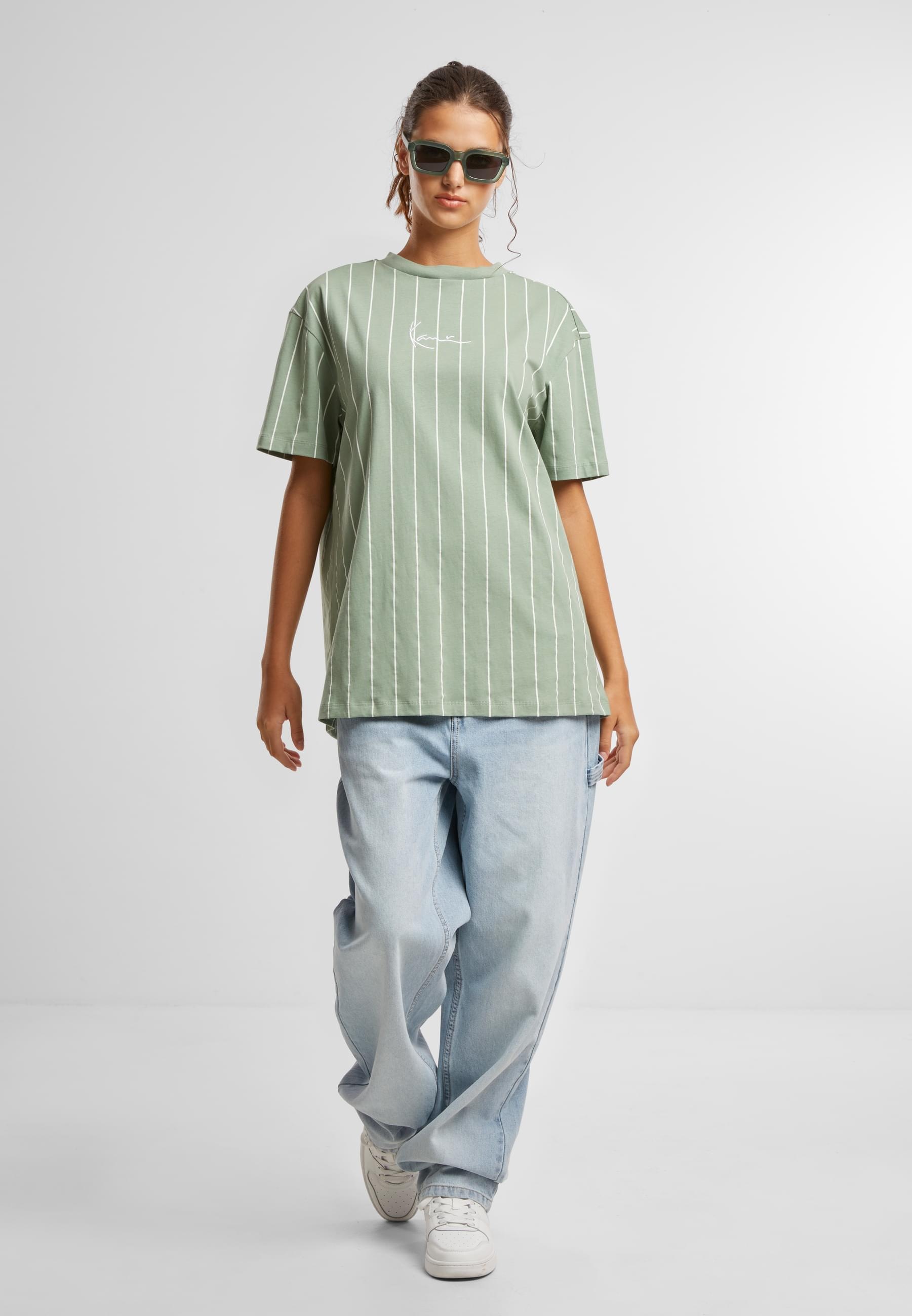 Karl Kani T-Shirt »Karl Kani Small Signature Essential Pinstripe OS Tee« 1 Stk. tlg.