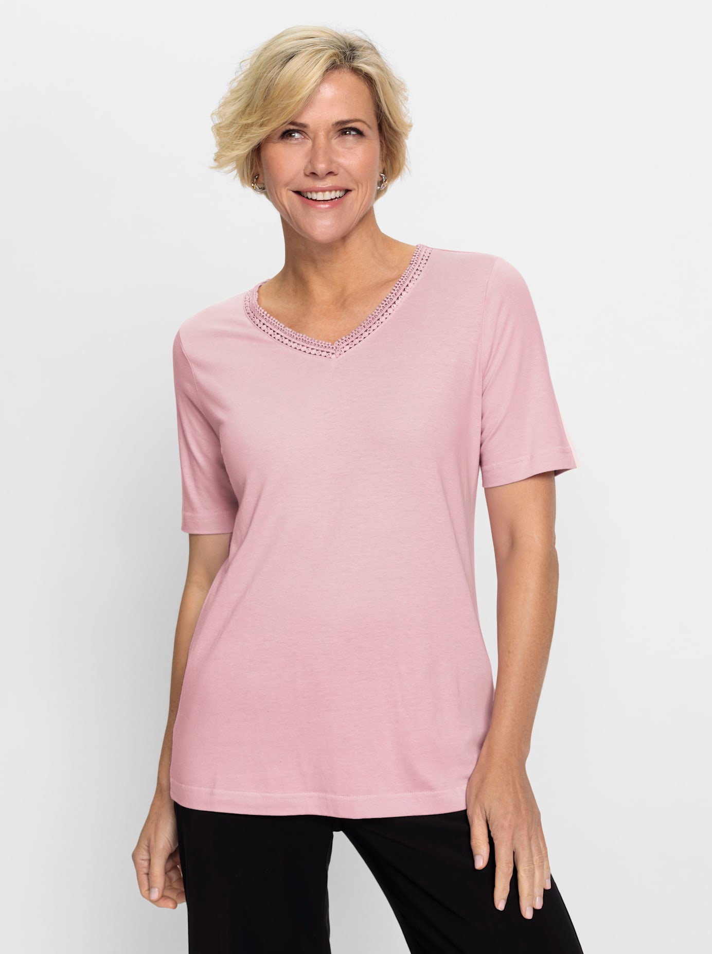 Thumbnail - Classic V-Shirt "Shirt", (1 tlg.)