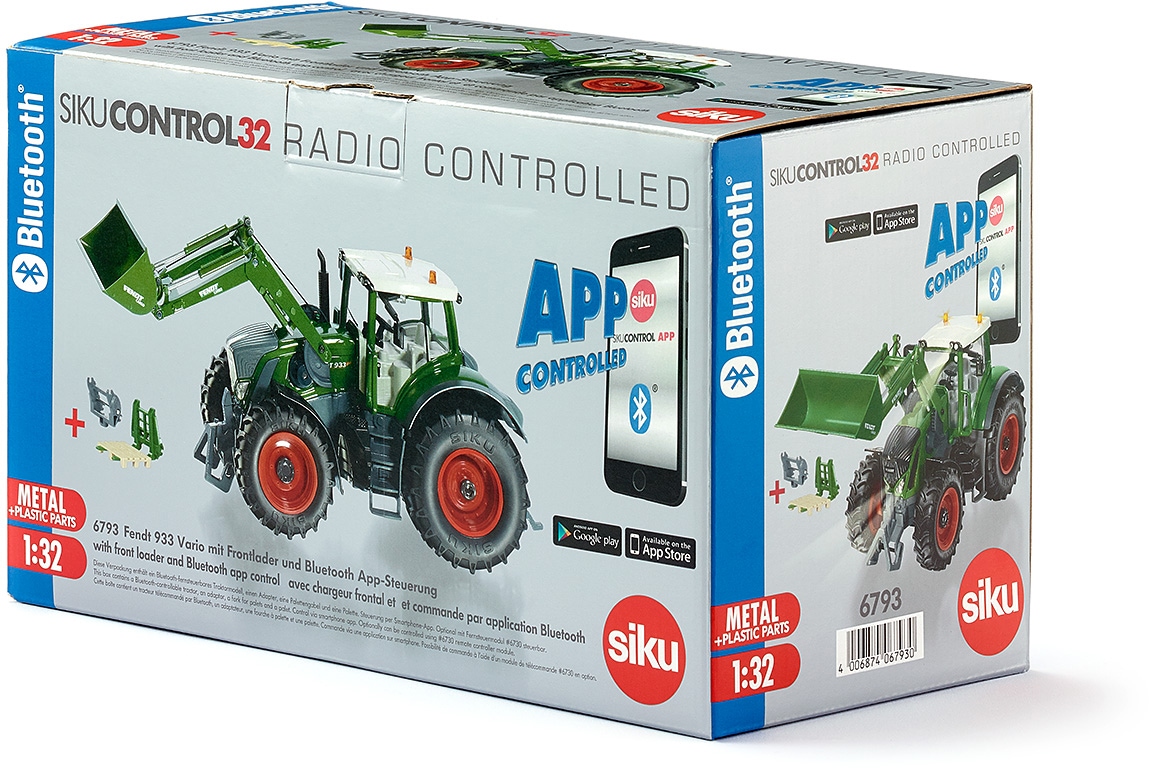 Siku RC-Traktor »SIKU Control, Fendt 933 Vario mit Frontlader (6793)«, inkl. Bluetooth App-Steuerung