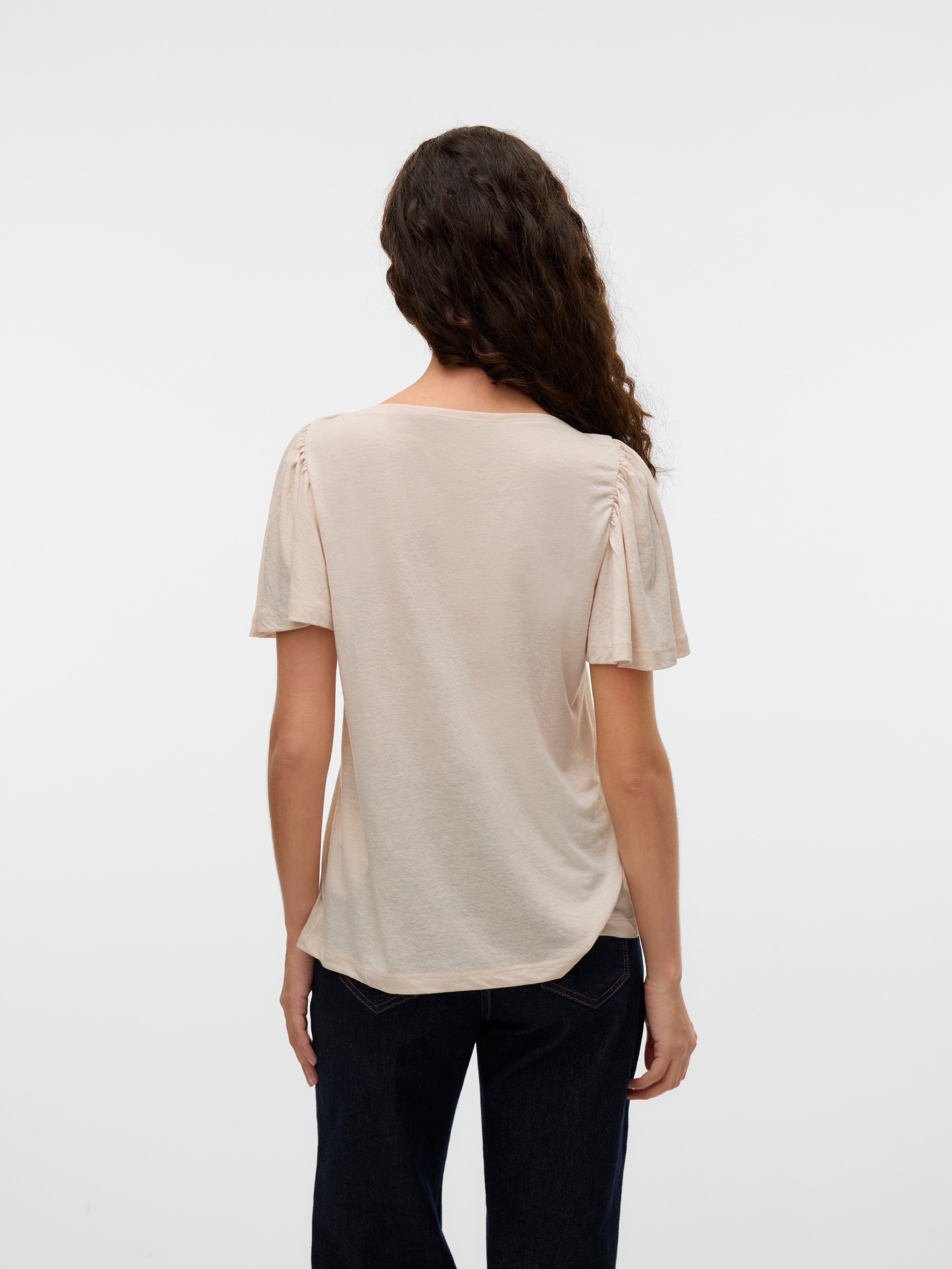 Vero Moda Kurzarmshirt »VMPALOMA ONELLA SS BOATNECK TOP VMA NOOS«