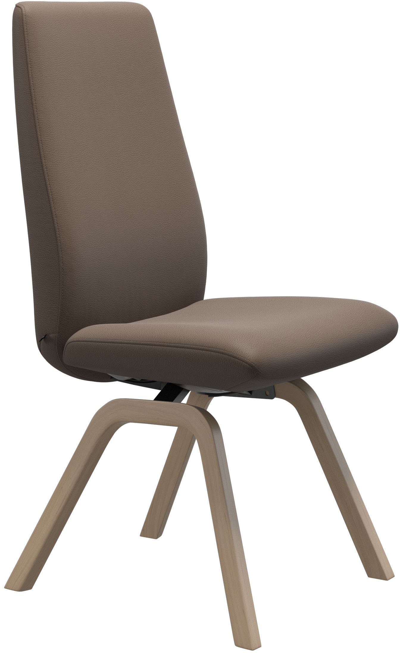 Stressless® Polsterstuhl »Laurel«, Leder BATICK, High Back, Größe L, mit schräggestellten Beinen in Schwarz