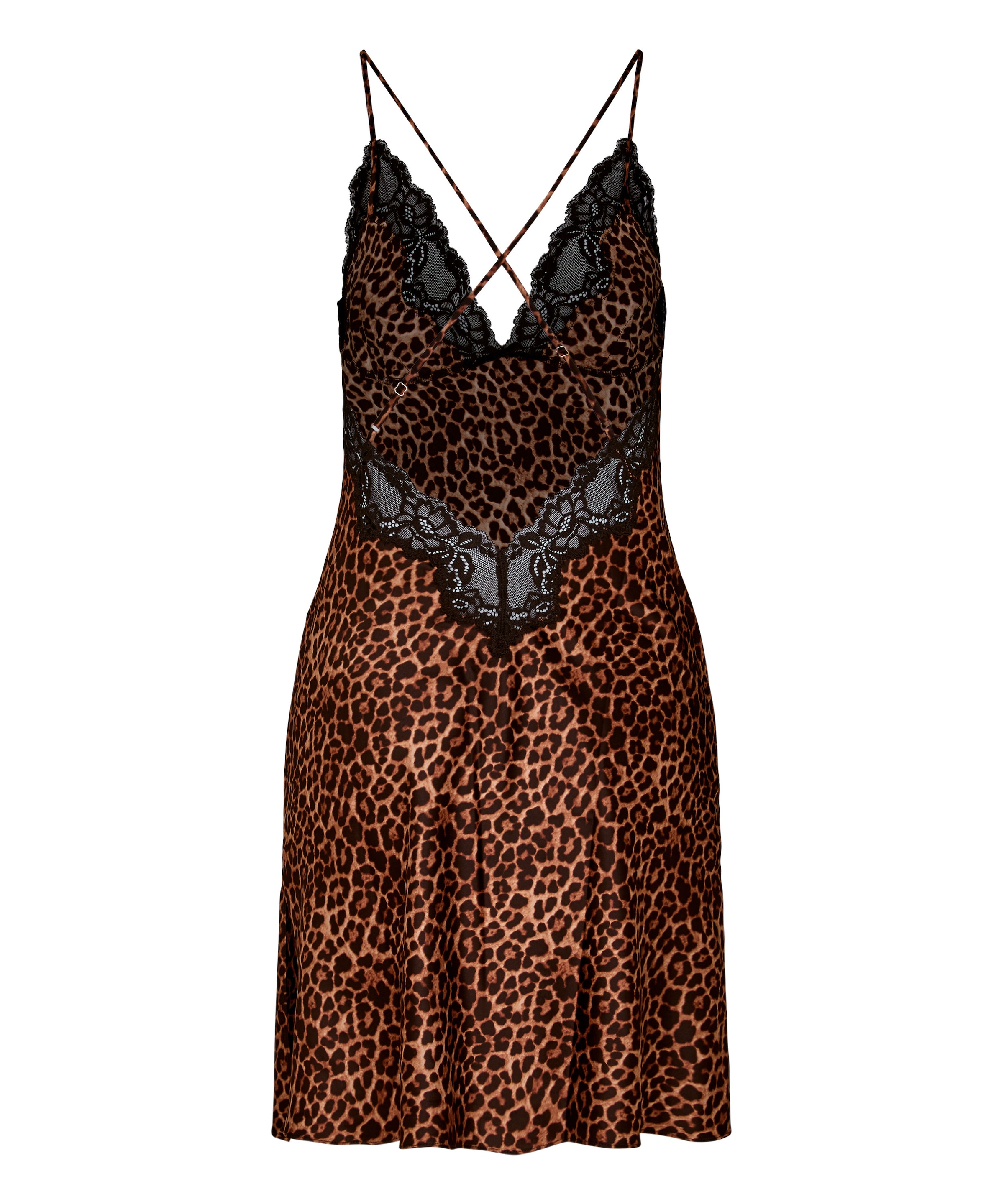 Hunkemöller Pyjama »Slipdress Leopard Gabrielle«