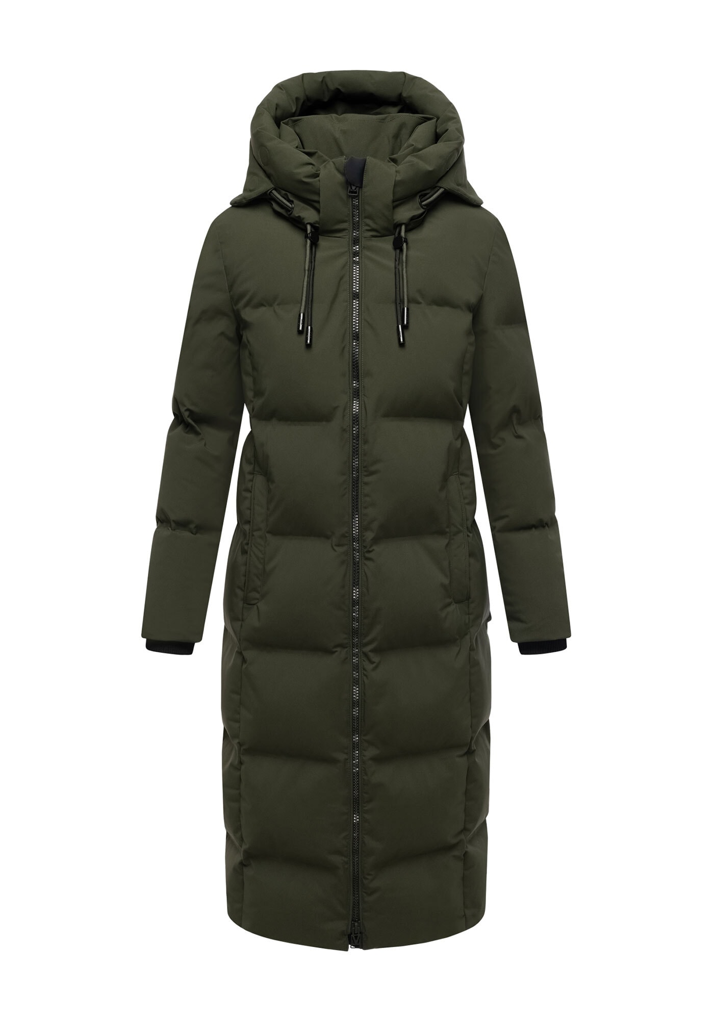 Marikoo Winterjacke »Tikoraa«, mit geschweißten Nähten und luxuriöser Kapuze