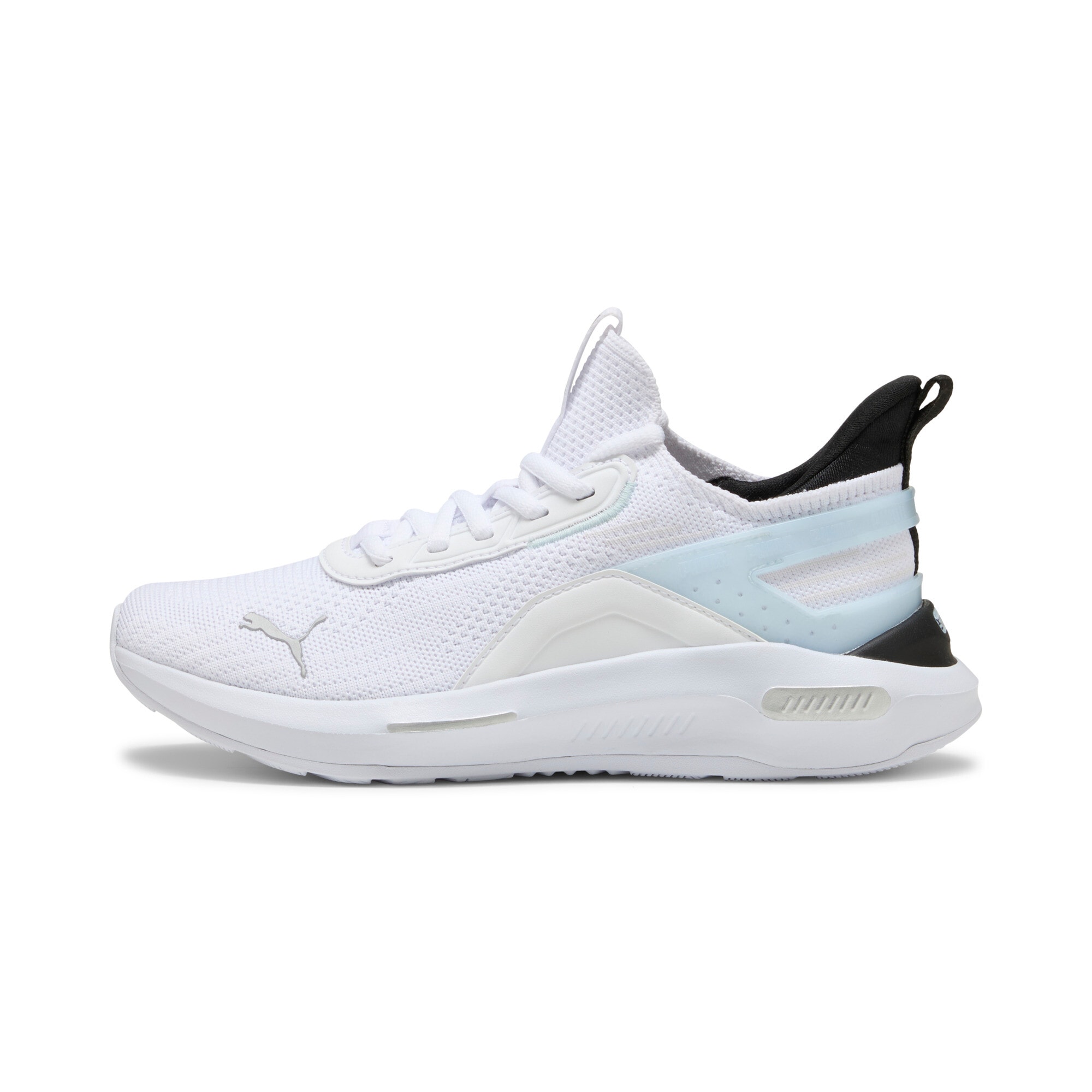 Puma Softride Enzo 5 Hype Sneaker White Silver Black 4