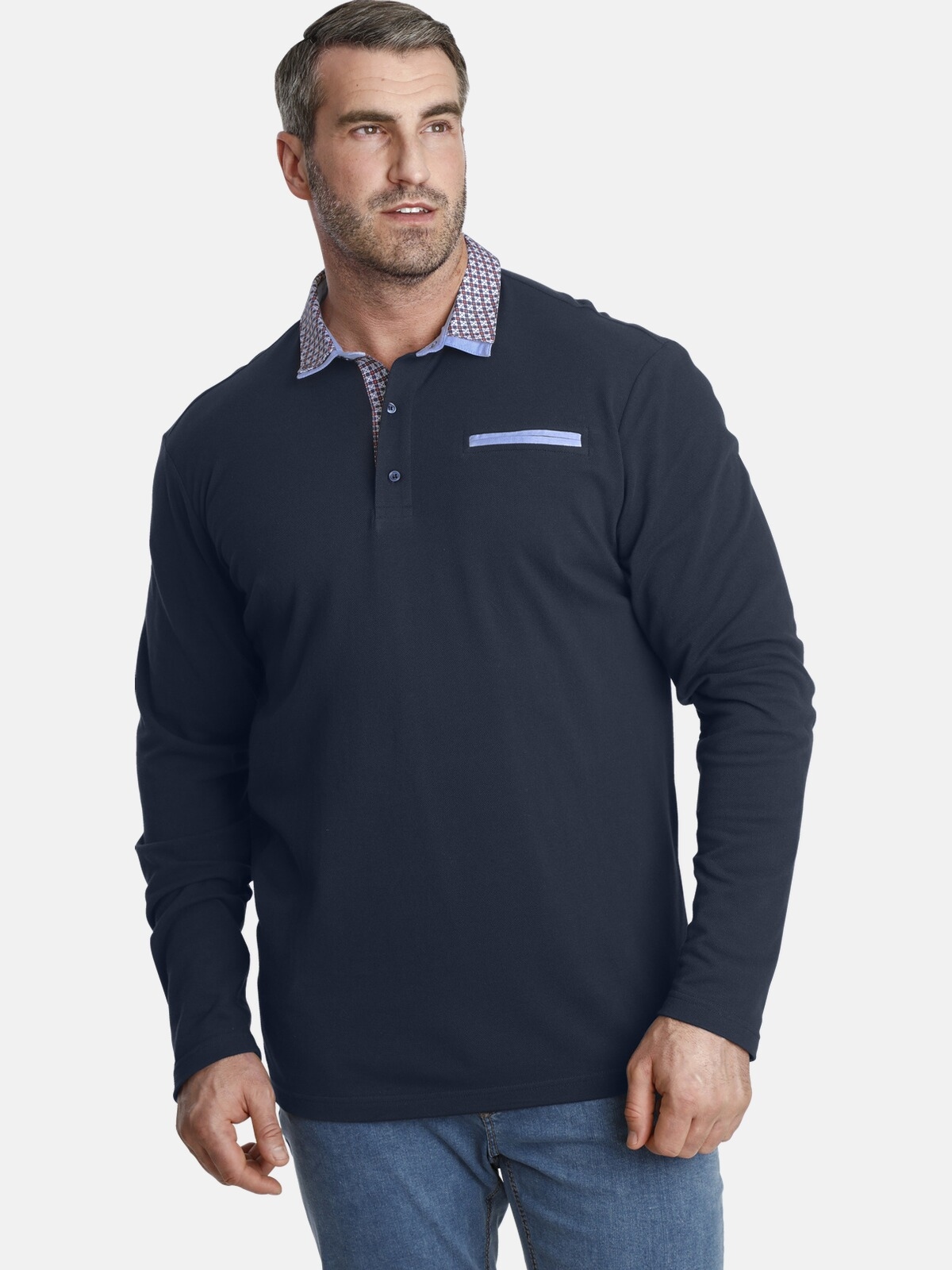 Langarm-Poloshirt »Langarm-Poloshirt EARL CHAD«