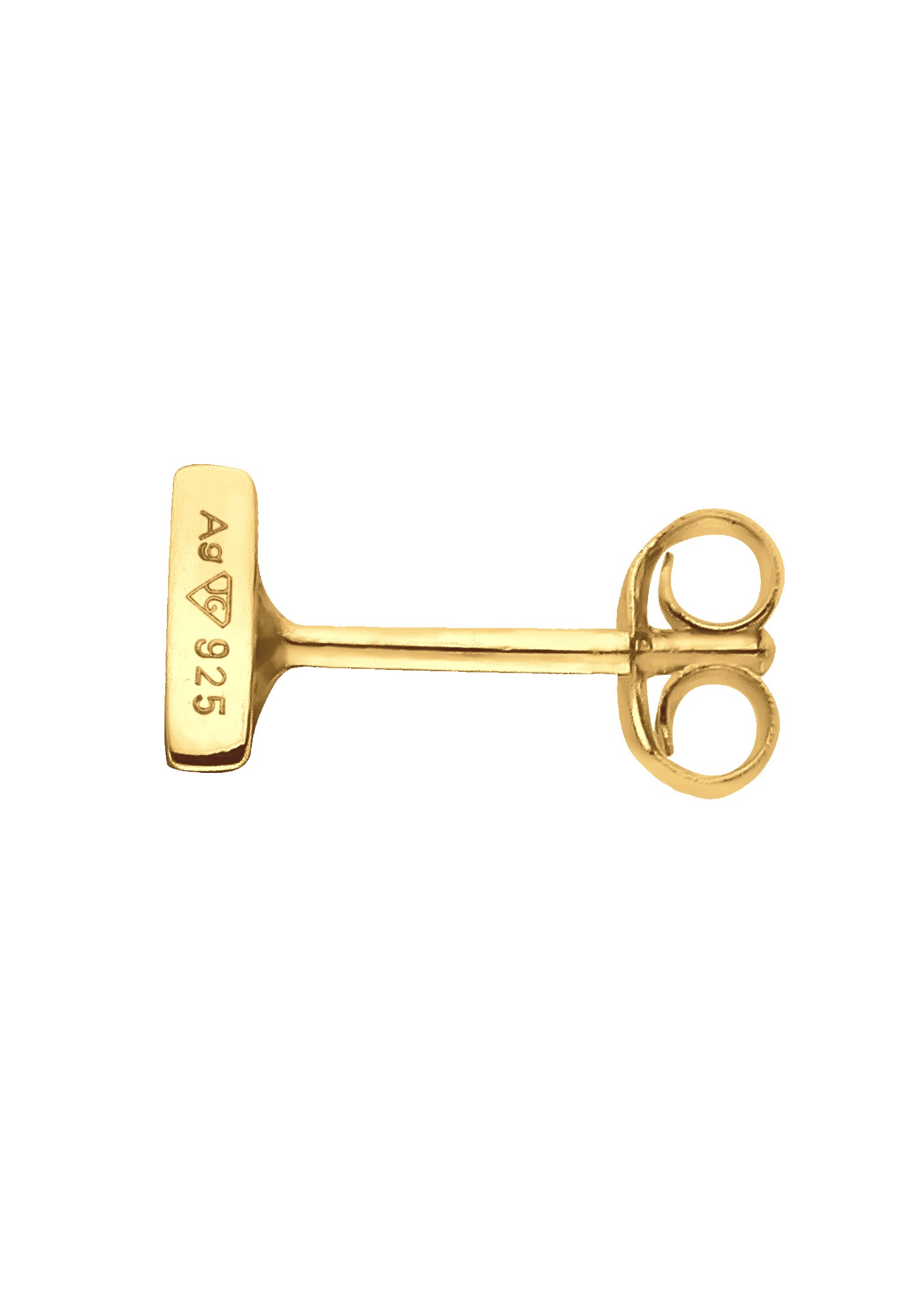Elli Single-Ohrstecker »Single Ohrstecker Dreieck Geo 925 Silber«