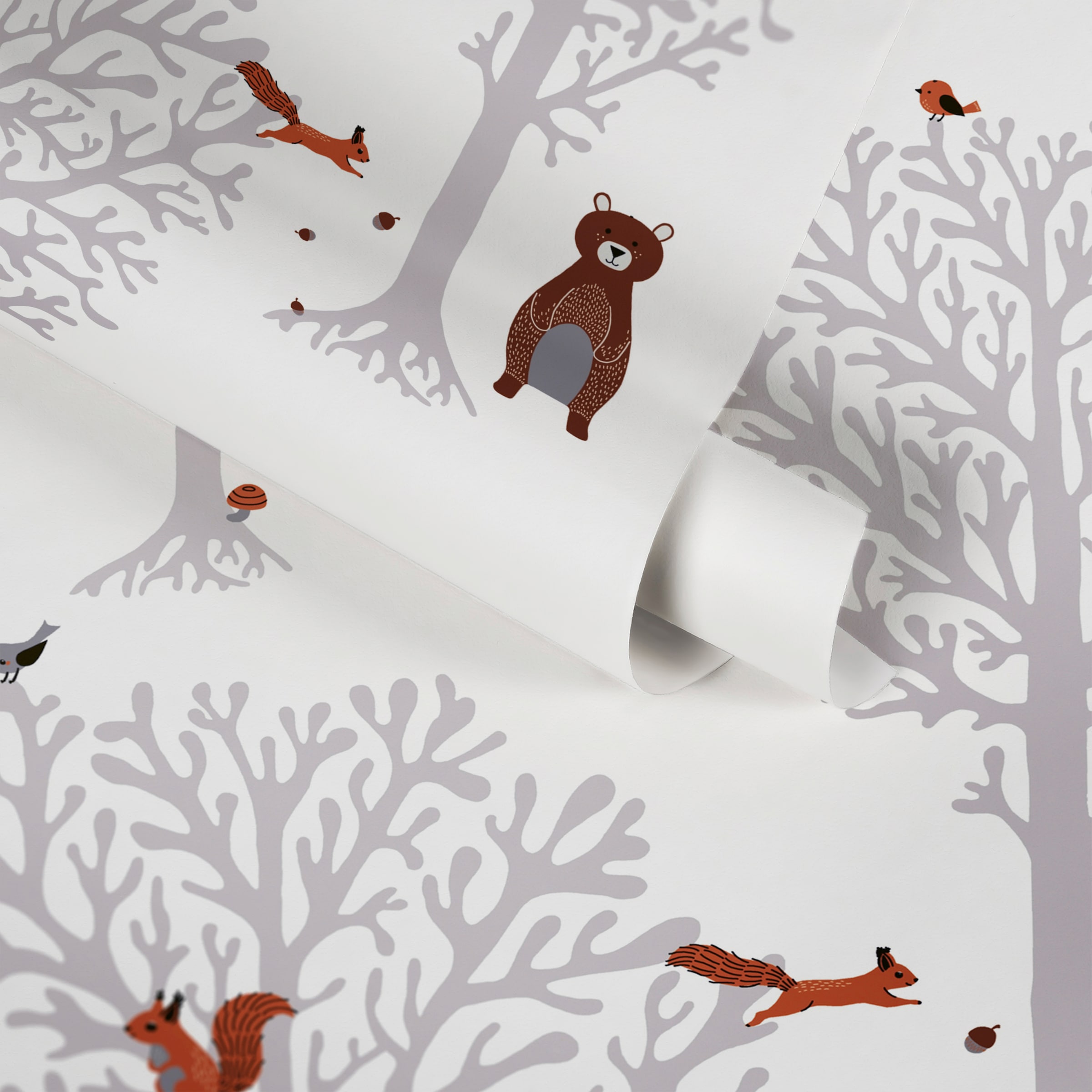 A.S. Création Vliestapete »Little Love«, Motiv-abstrakt-naturalistisch, Kindertapete Tapete Wald Tapeten Kinderzimmer Schlafzimmer Design Büro