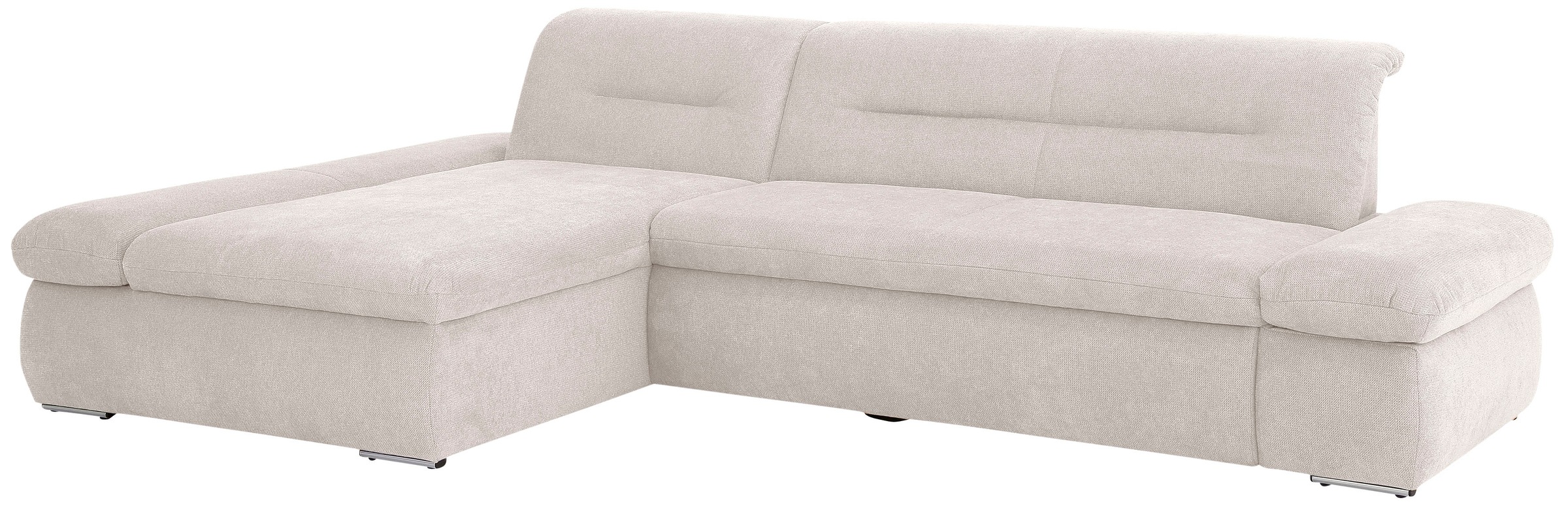 INOSIGN Ecksofa »Avesa L-Form«, Wahlweise mit Armteilvertsellung und Bettfunktion, B/T/H: 300/172/80cm