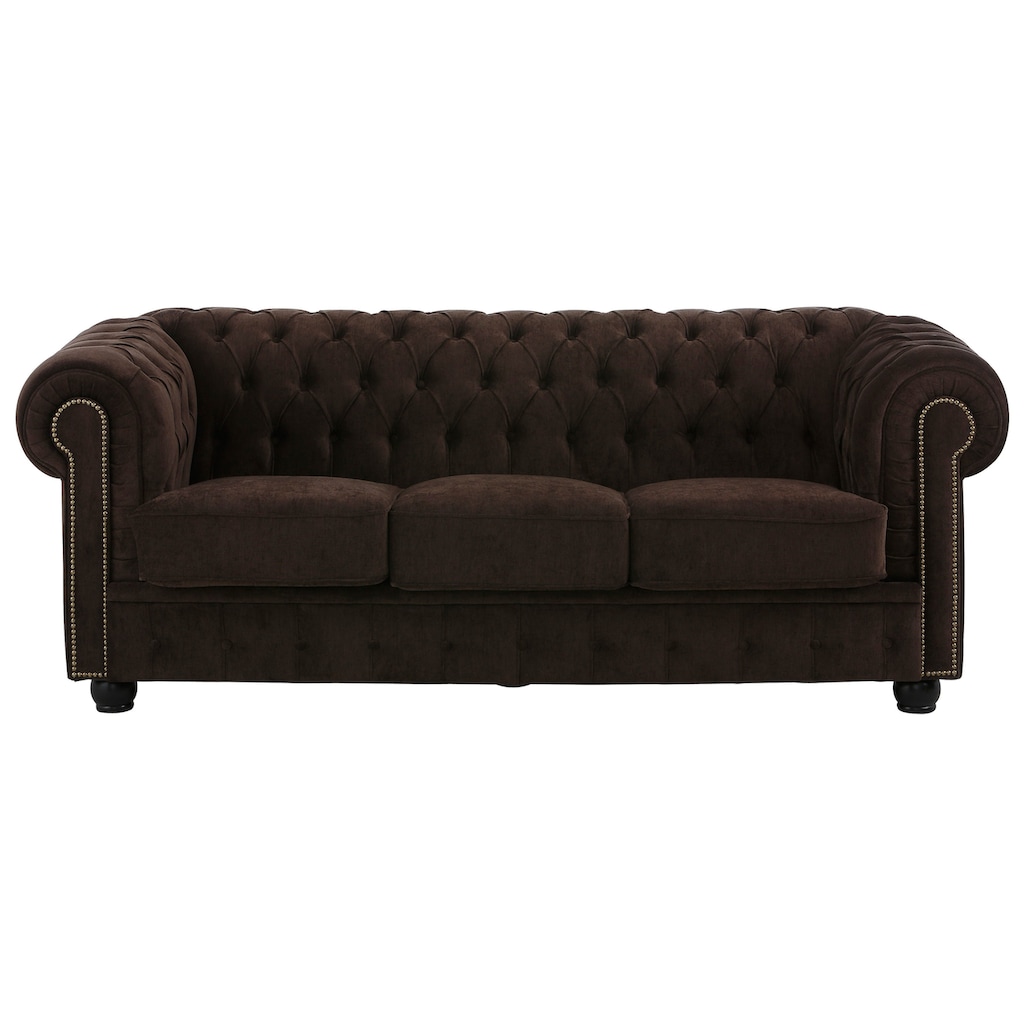 Max Winzer® Chesterfield-Sofa »Rover«, mit edler Knopfheftung, 2-Sitzer oder 3-Sitzer