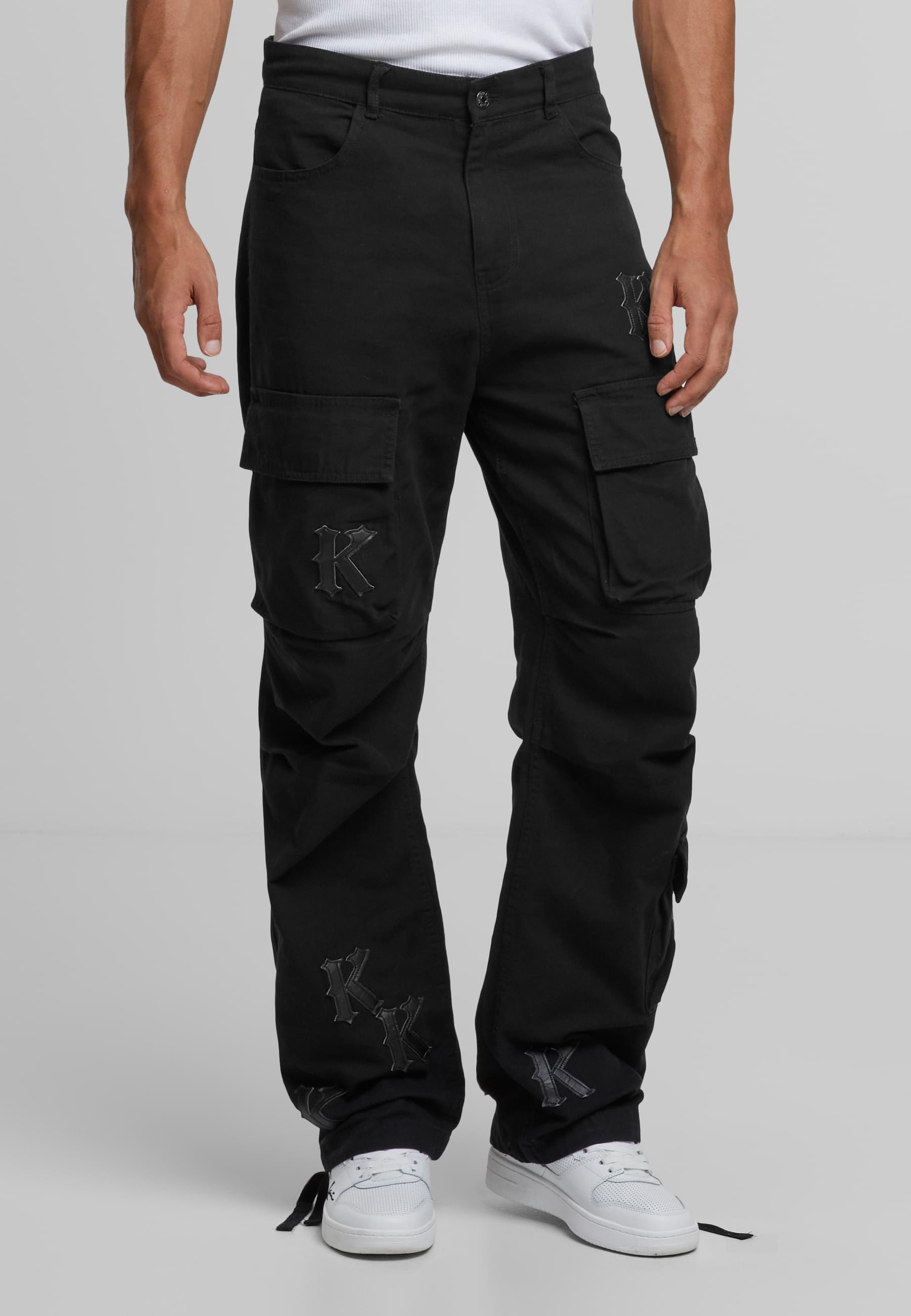 Karl Kani Cargohose »Karl Kani KKPatch Multipocket Cargo Pants«, (1 tlg.)