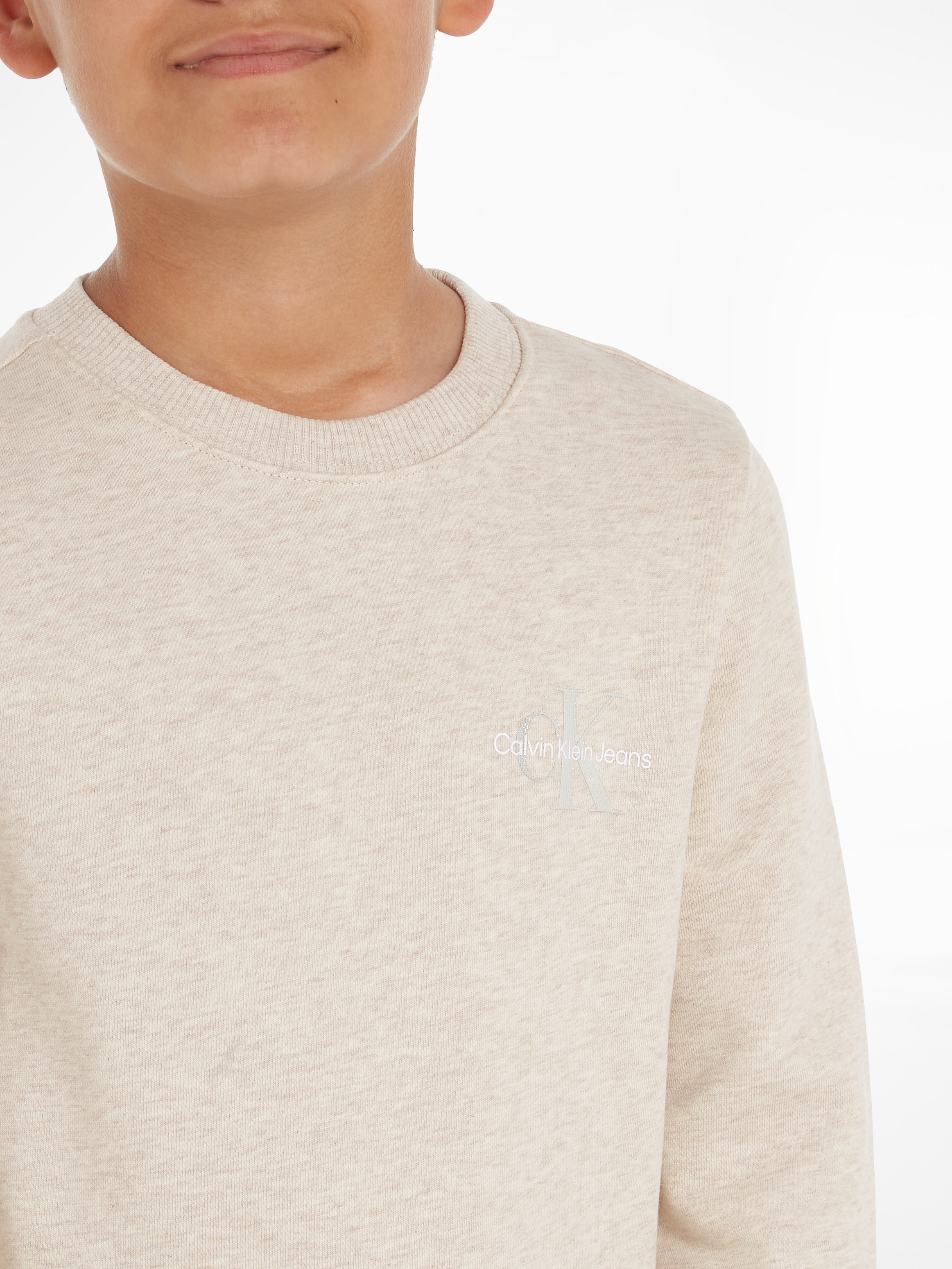 Calvin Klein Jeans Sweatshirt »MONOGRAM BAUR SWEATSHIRT«, | Logodruck mit CN
