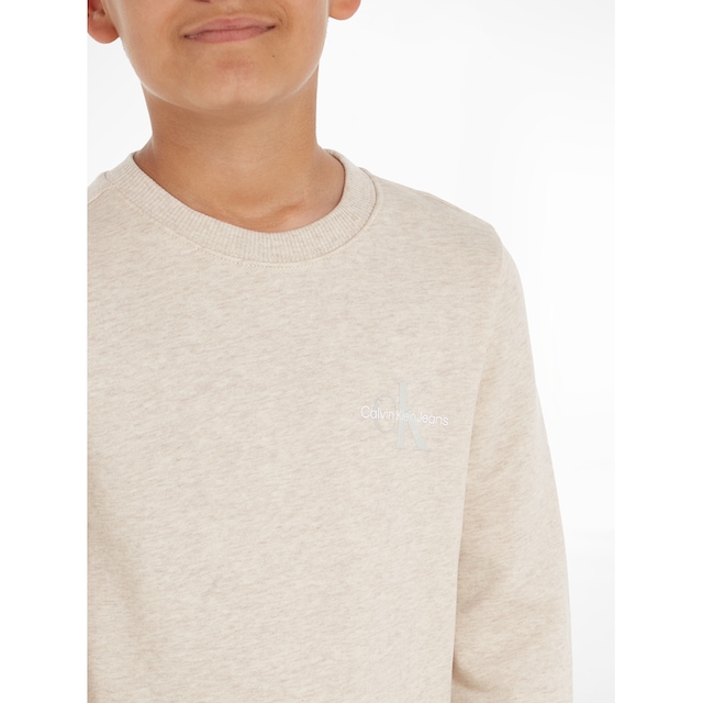 Calvin Klein Jeans Sweatshirt »MONOGRAM CN SWEATSHIRT«, mit Logodruck | BAUR