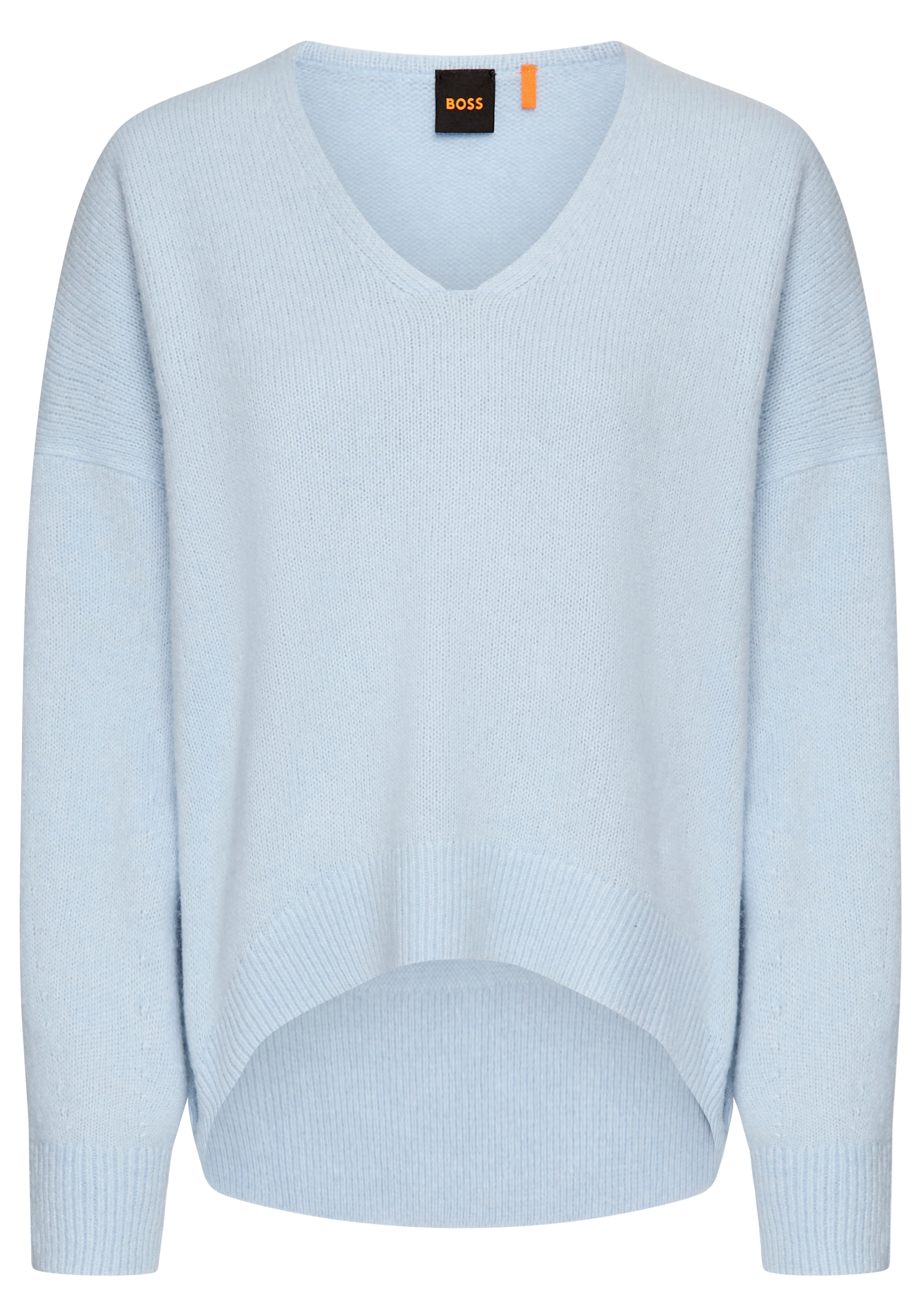 BOSS ORANGE Strickpullover "Fondella Premium Damenmode", mit überschnittene günstig online kaufen